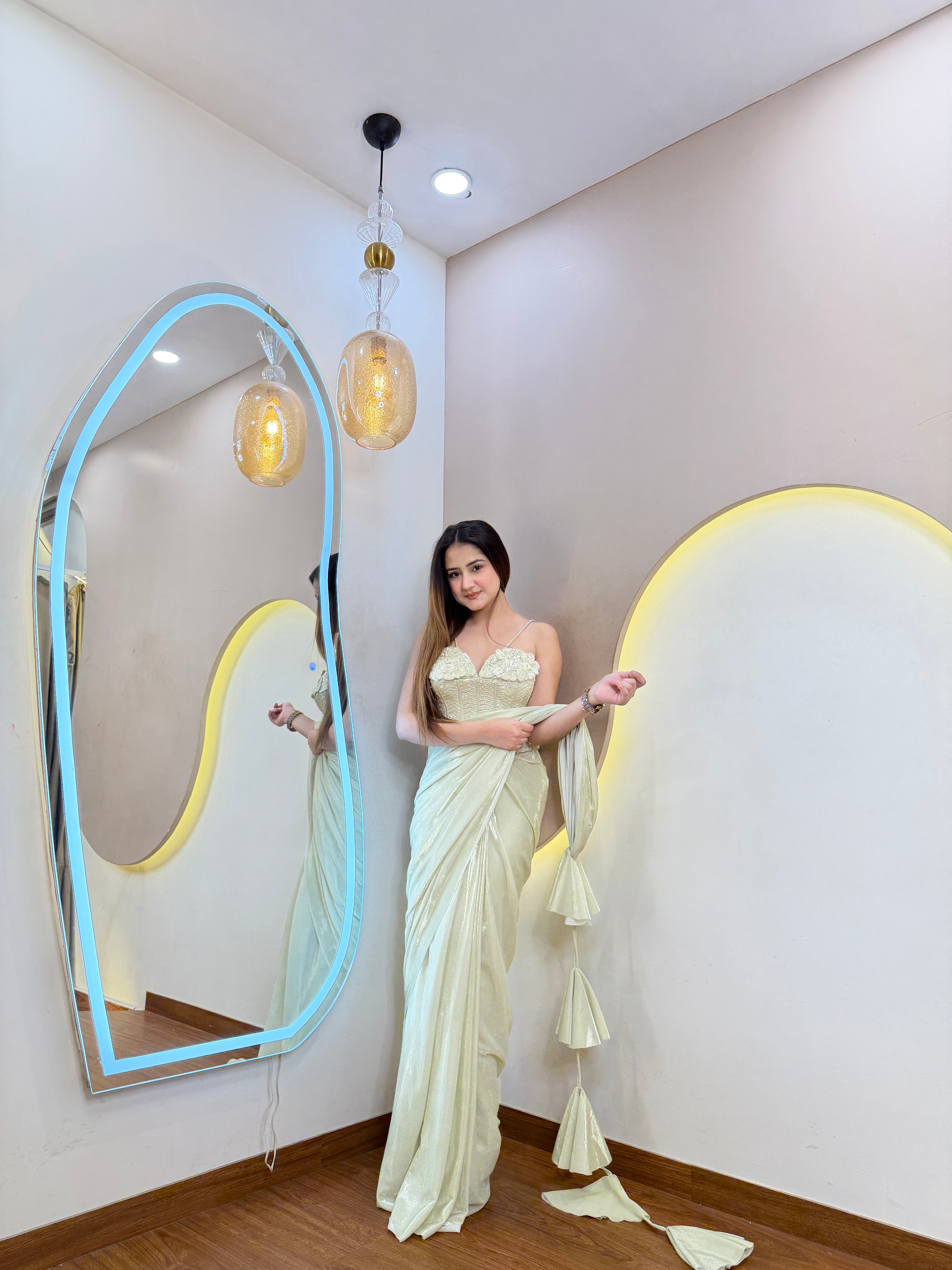 D773 Drape Saree