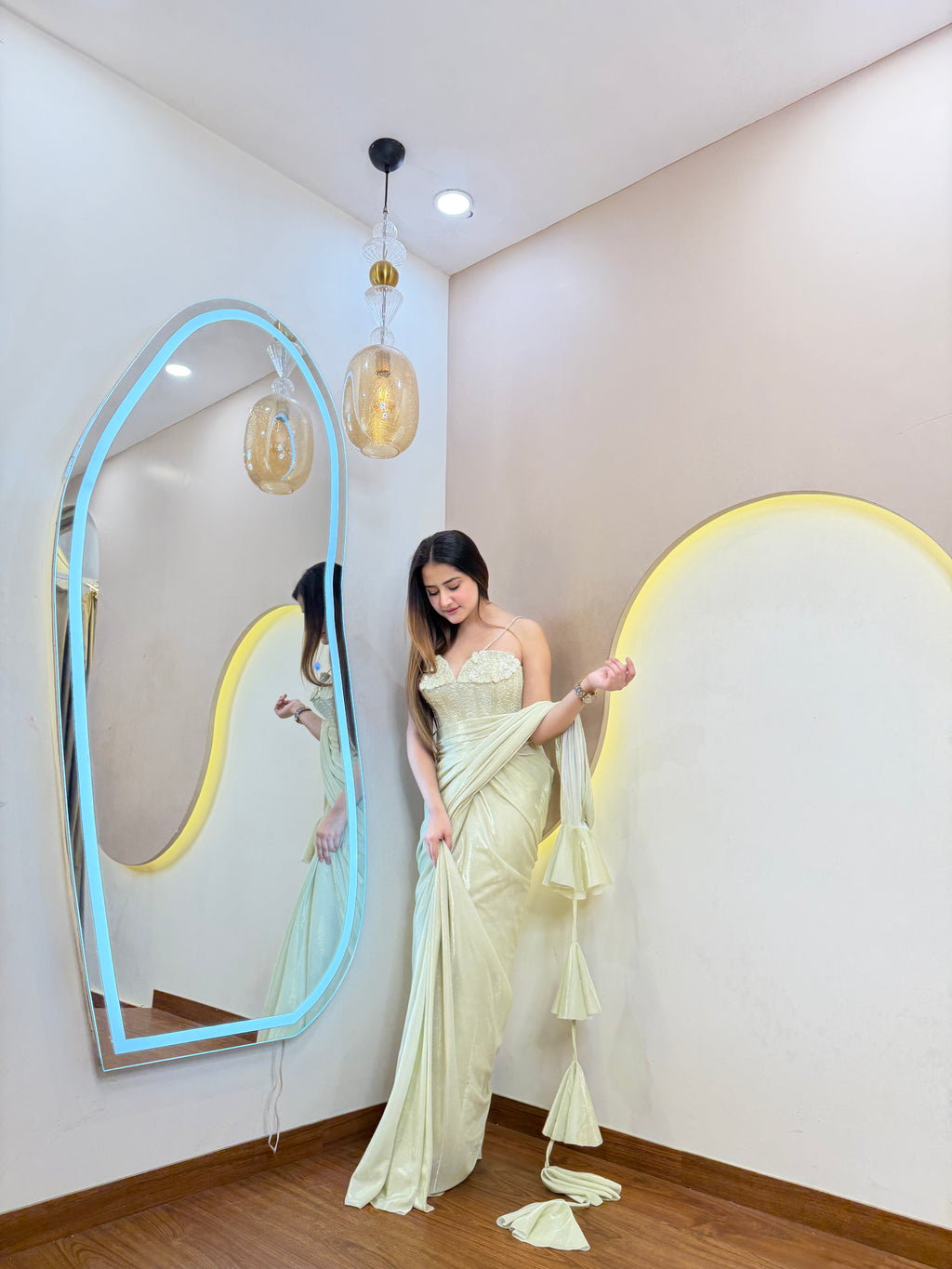 D773 Drape Saree