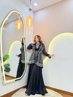 "AATIFA"  CORD SET JECKET STYLE