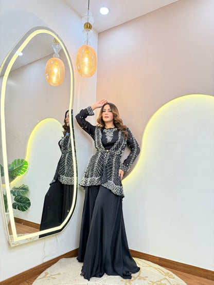 "AATIFA"  CORD SET JECKET STYLE