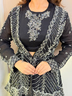 "AATIFA"  CORD SET JECKET STYLE