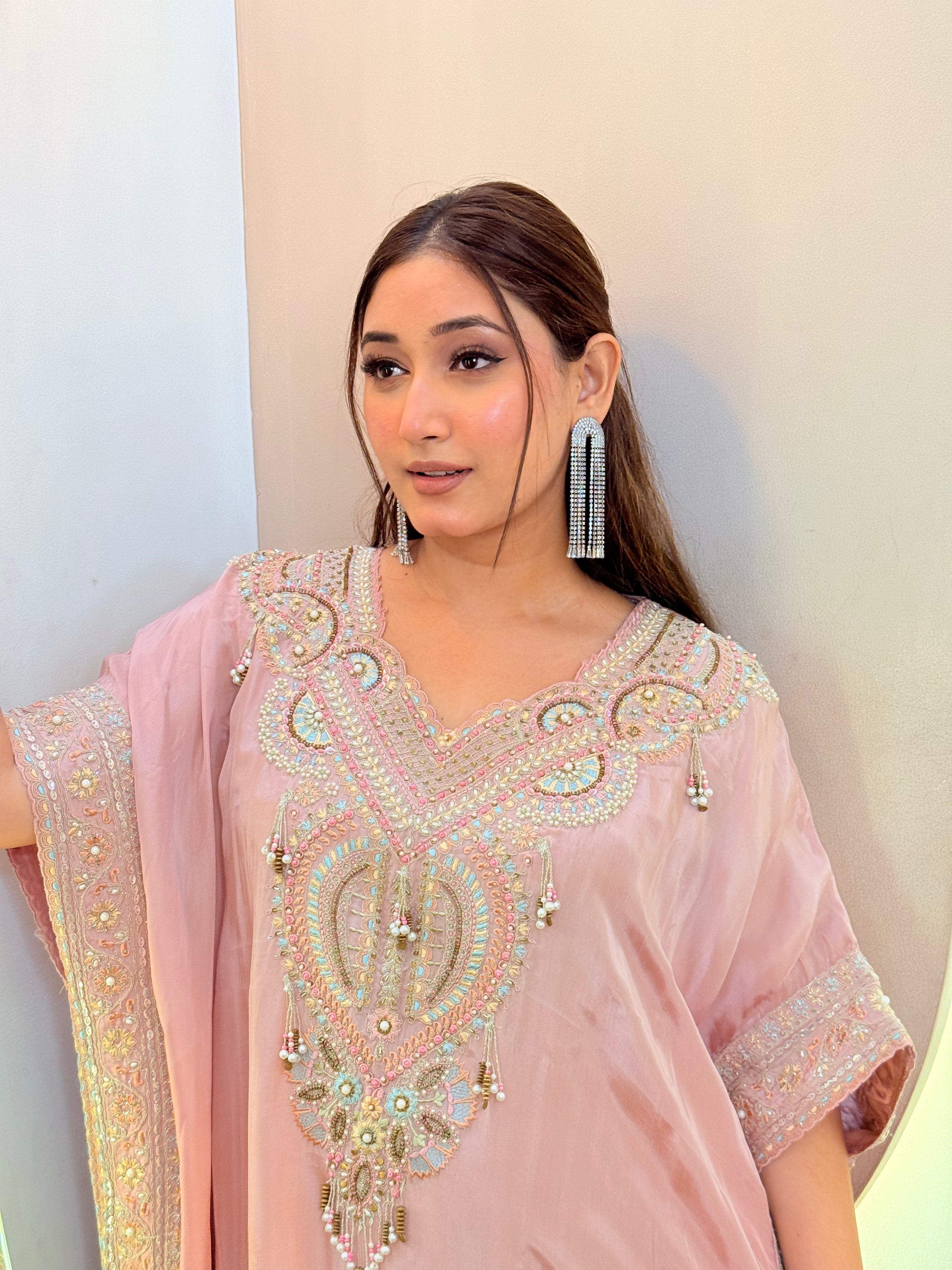 AASMA PARTY WEAR- KAFTAN