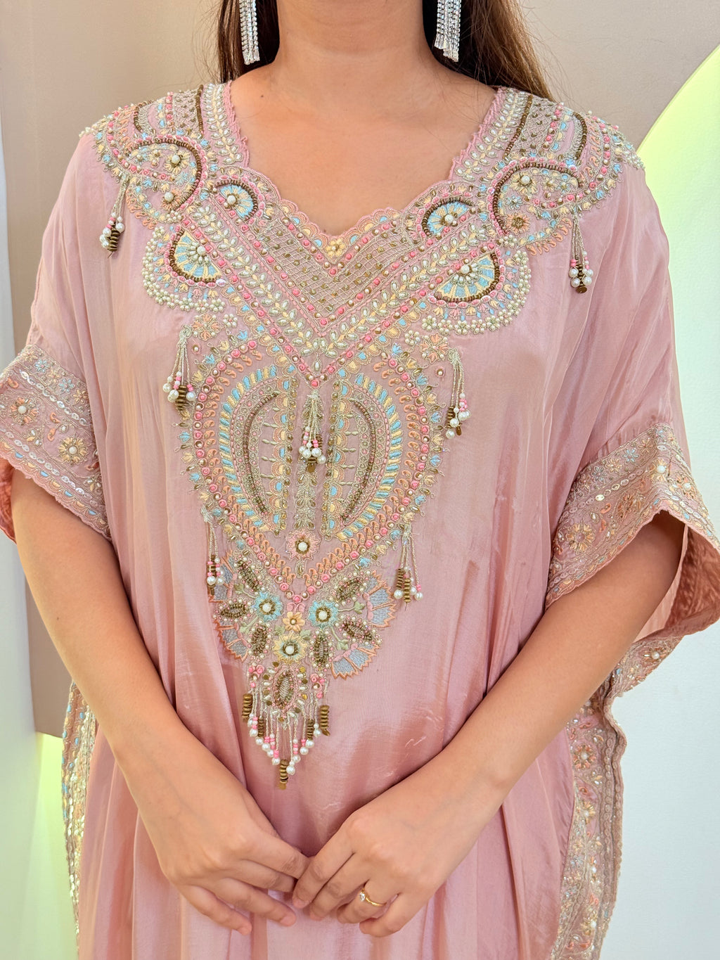 AASMA PARTY WEAR- KAFTAN