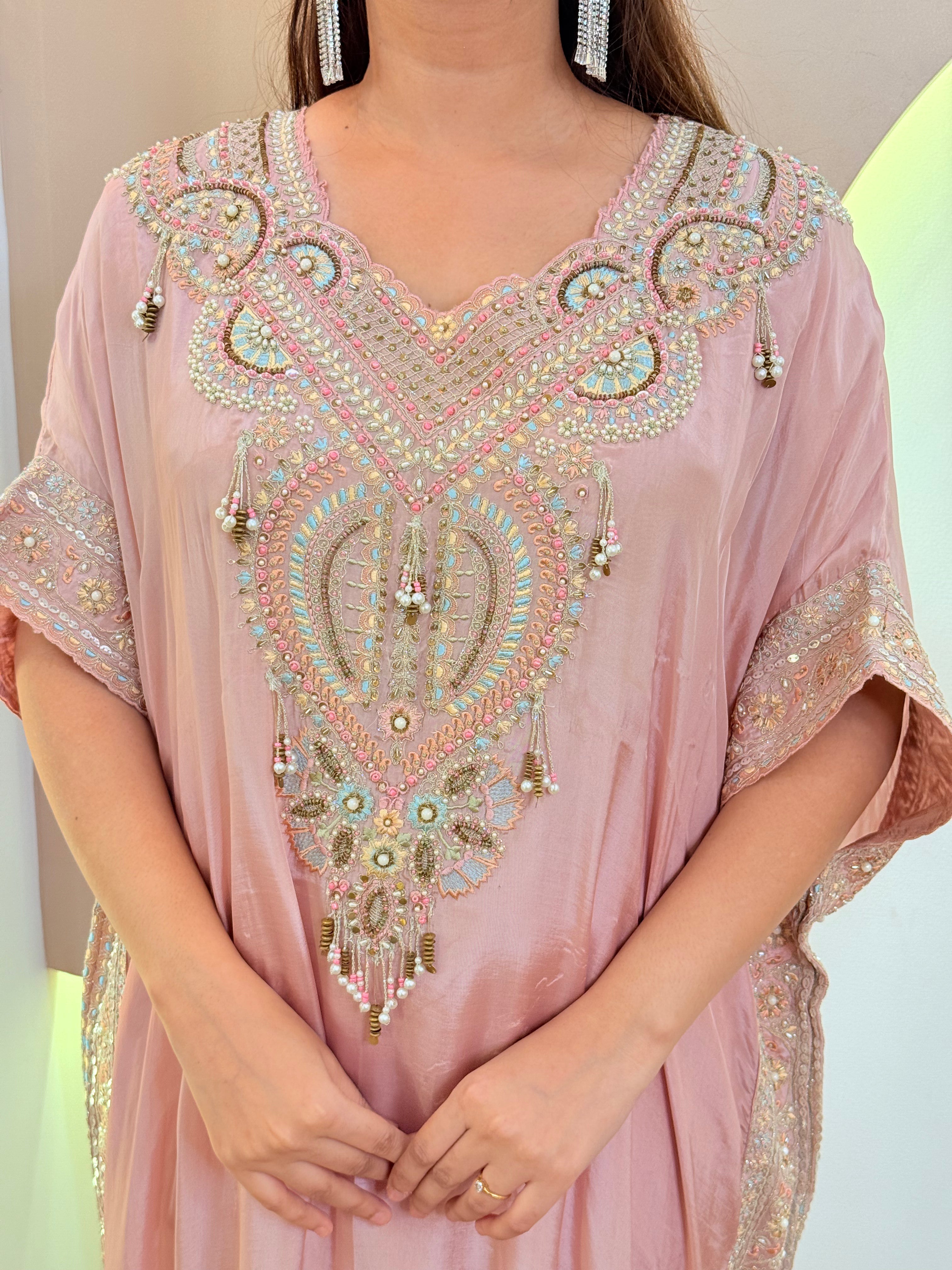 AASMA PARTY WEAR- KAFTAN