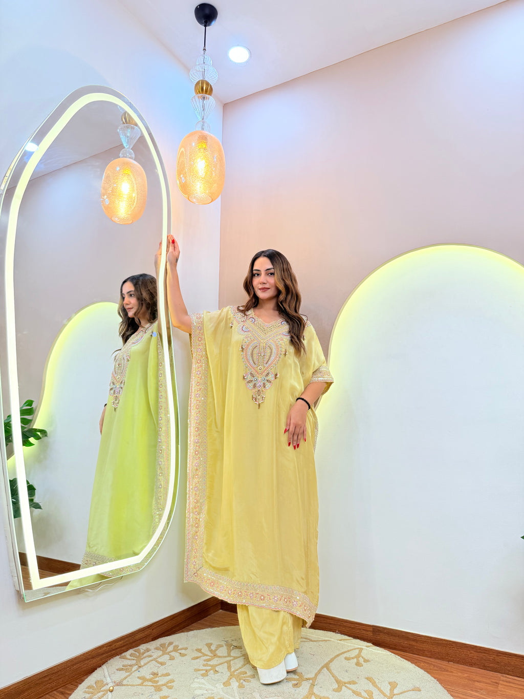 AASMA PARTY WEAR- KAFTAN