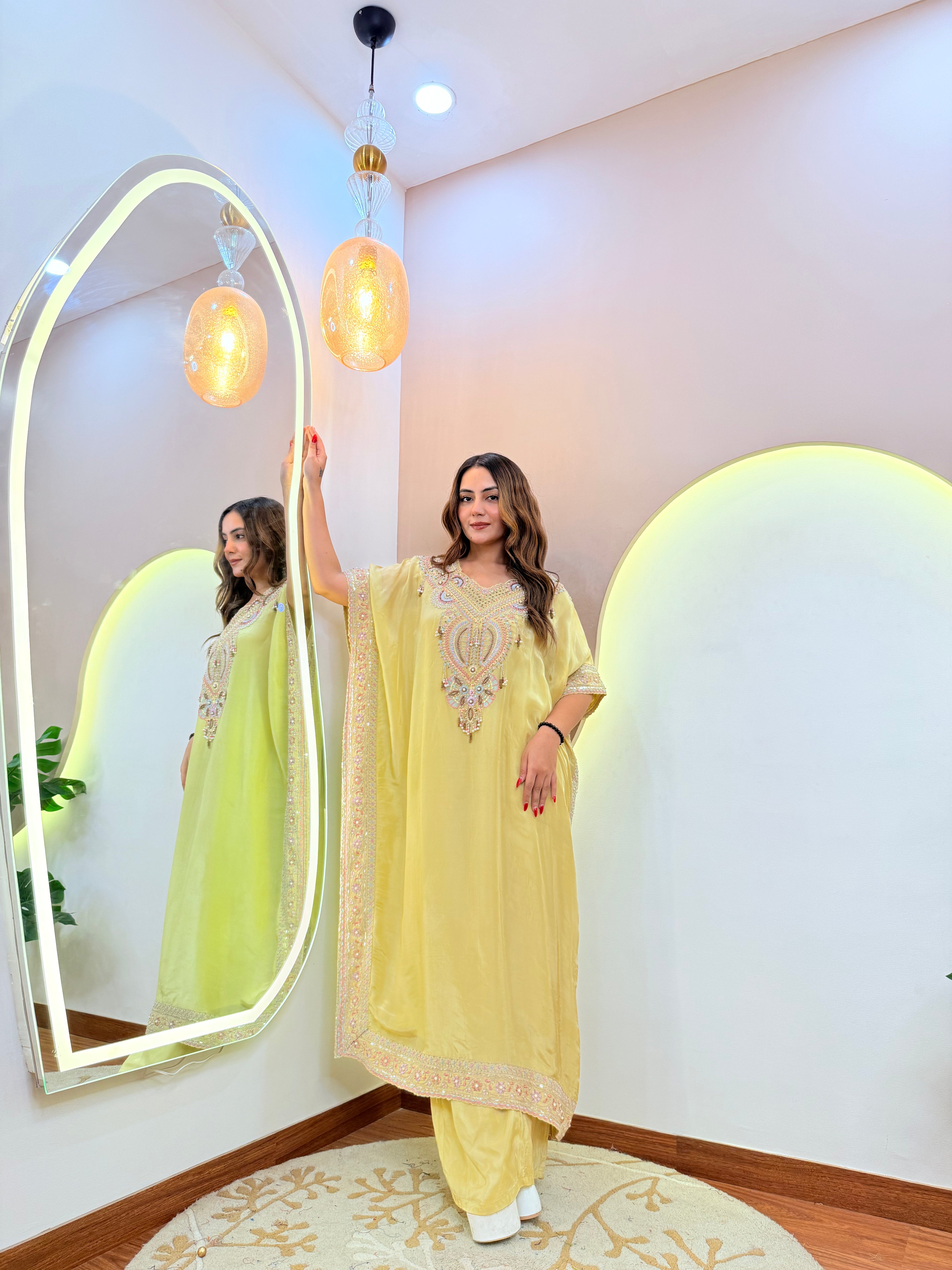 AASMA PARTY WEAR- KAFTAN
