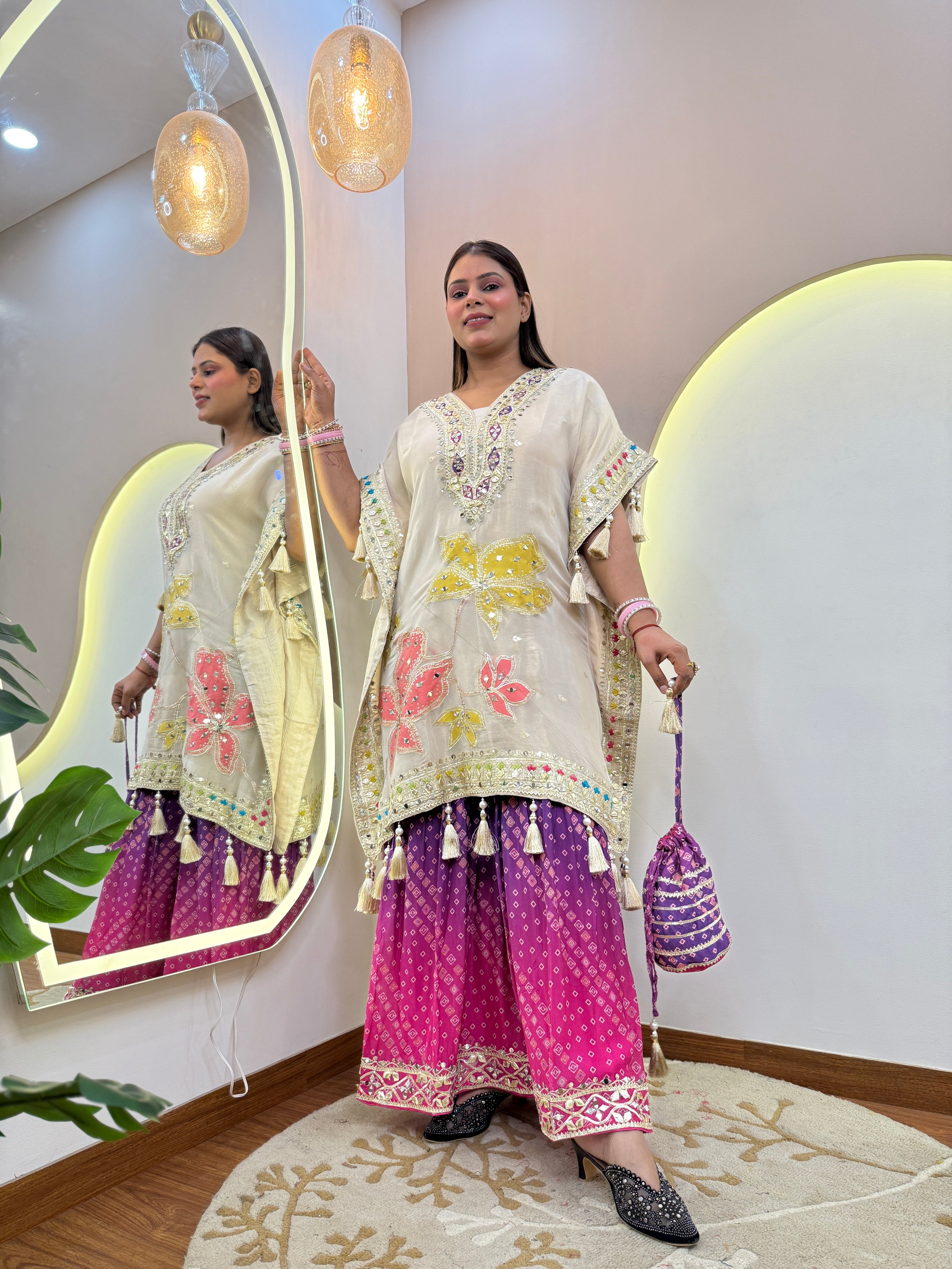 C204 " KAFTAN STYLE " CORD SET