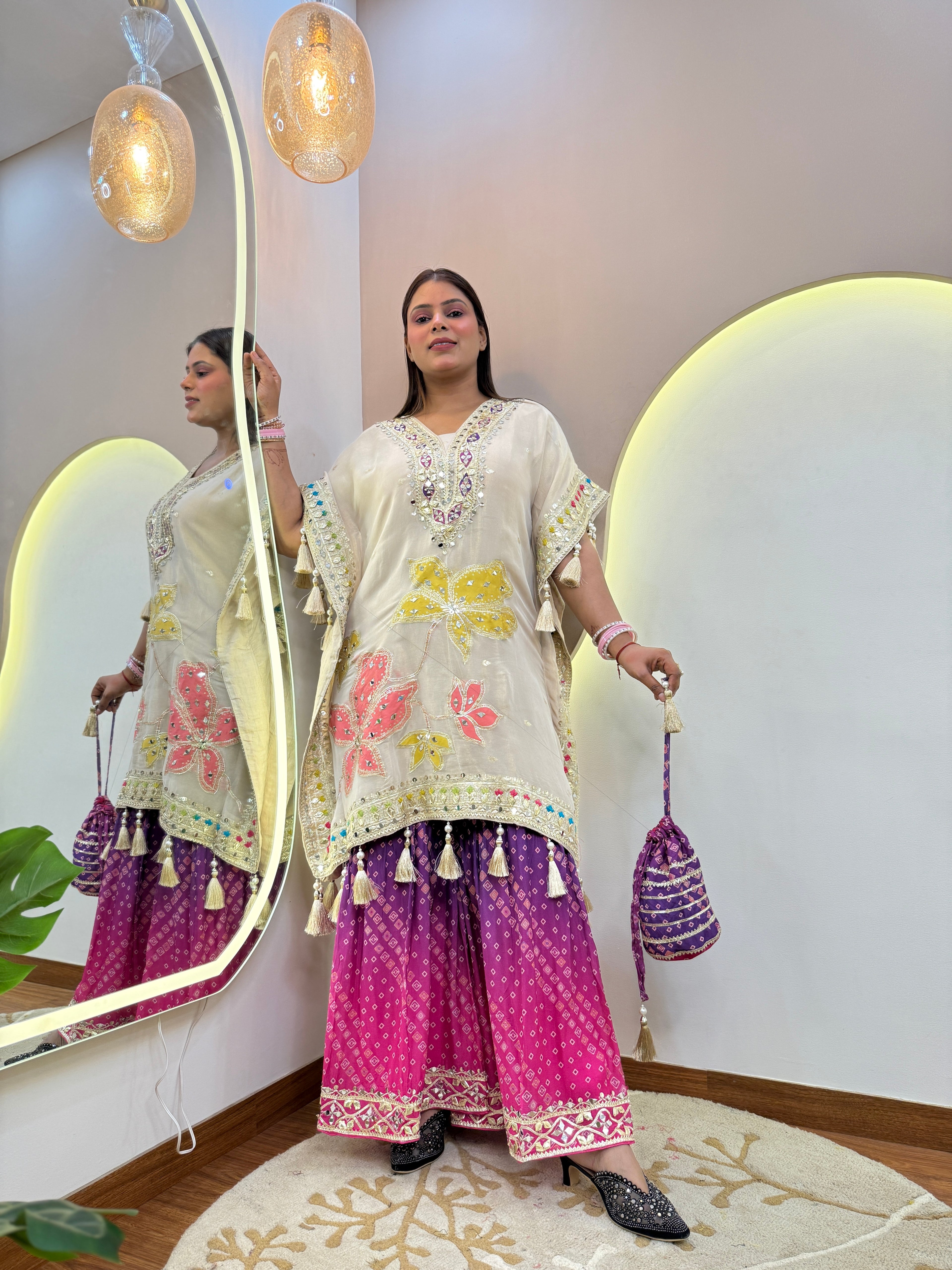 C204 " KAFTAN STYLE " CORD SET