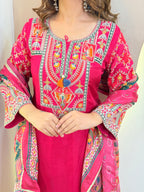 MAGENTA OUTFIT  PANT SUIT