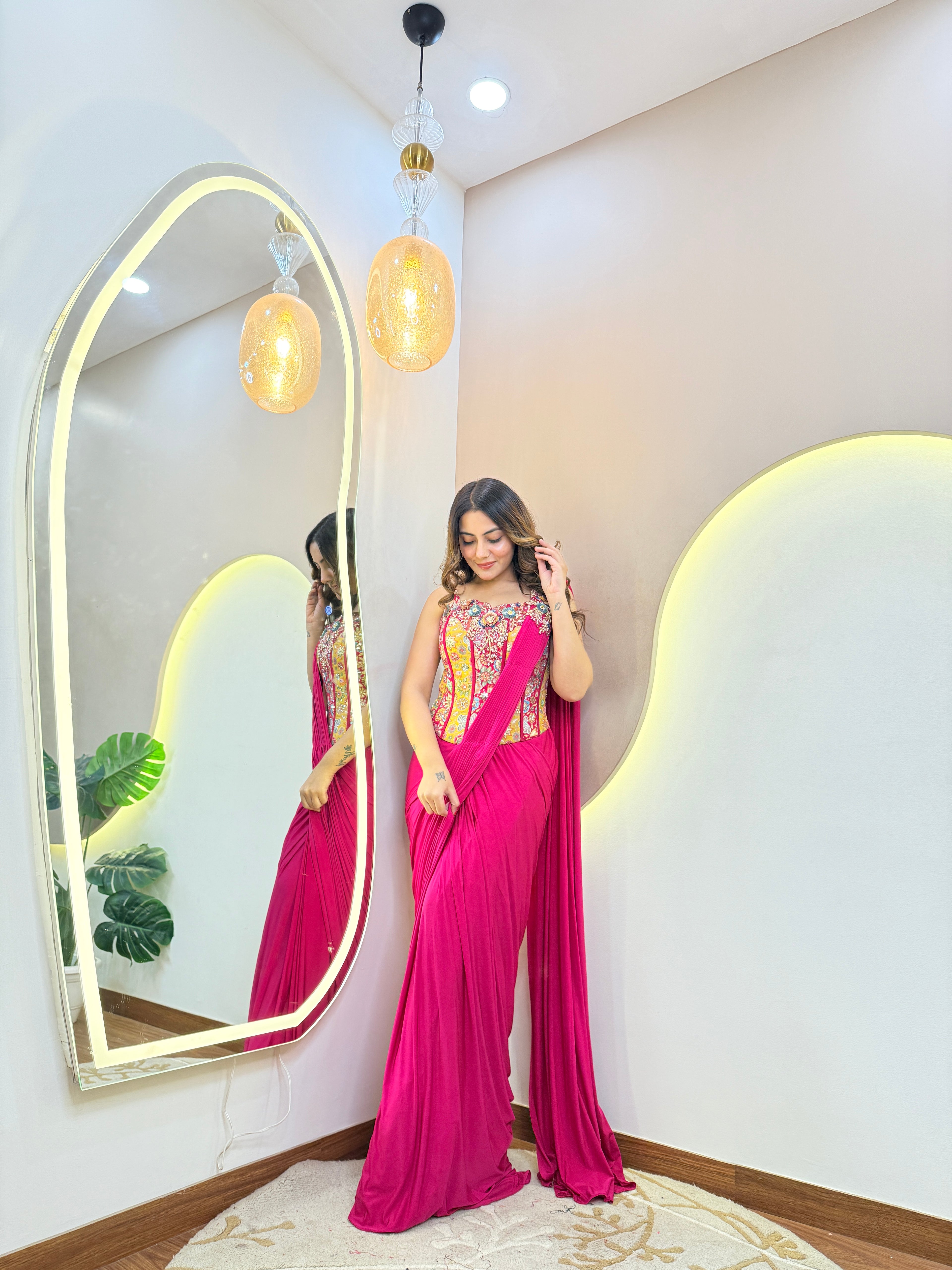 "RADIKA" DRAPE SAREE