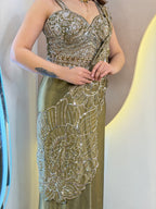 PARTY WEAR DRAPE SAREE