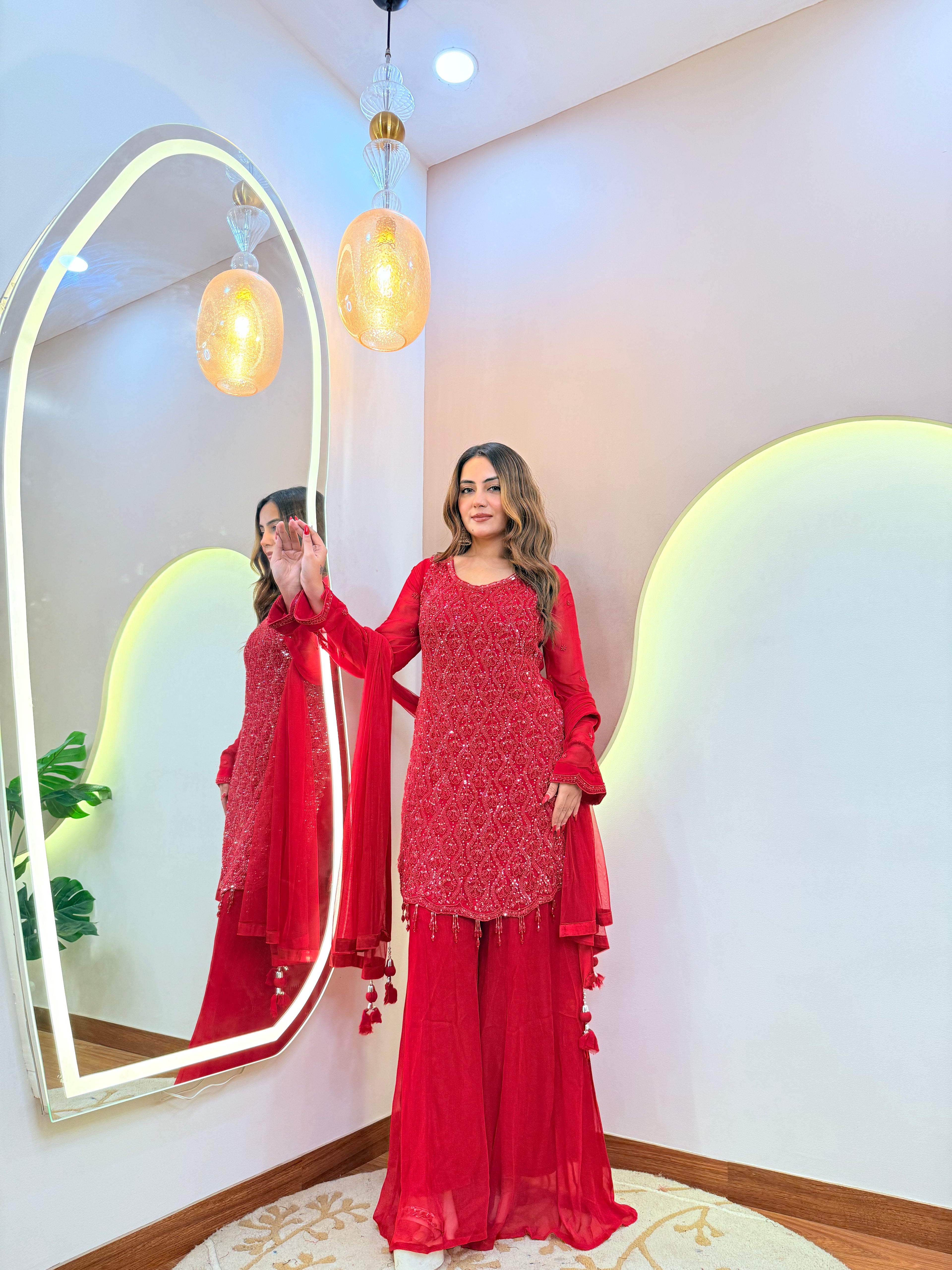 " GULZAAR" SHARARA SUIT