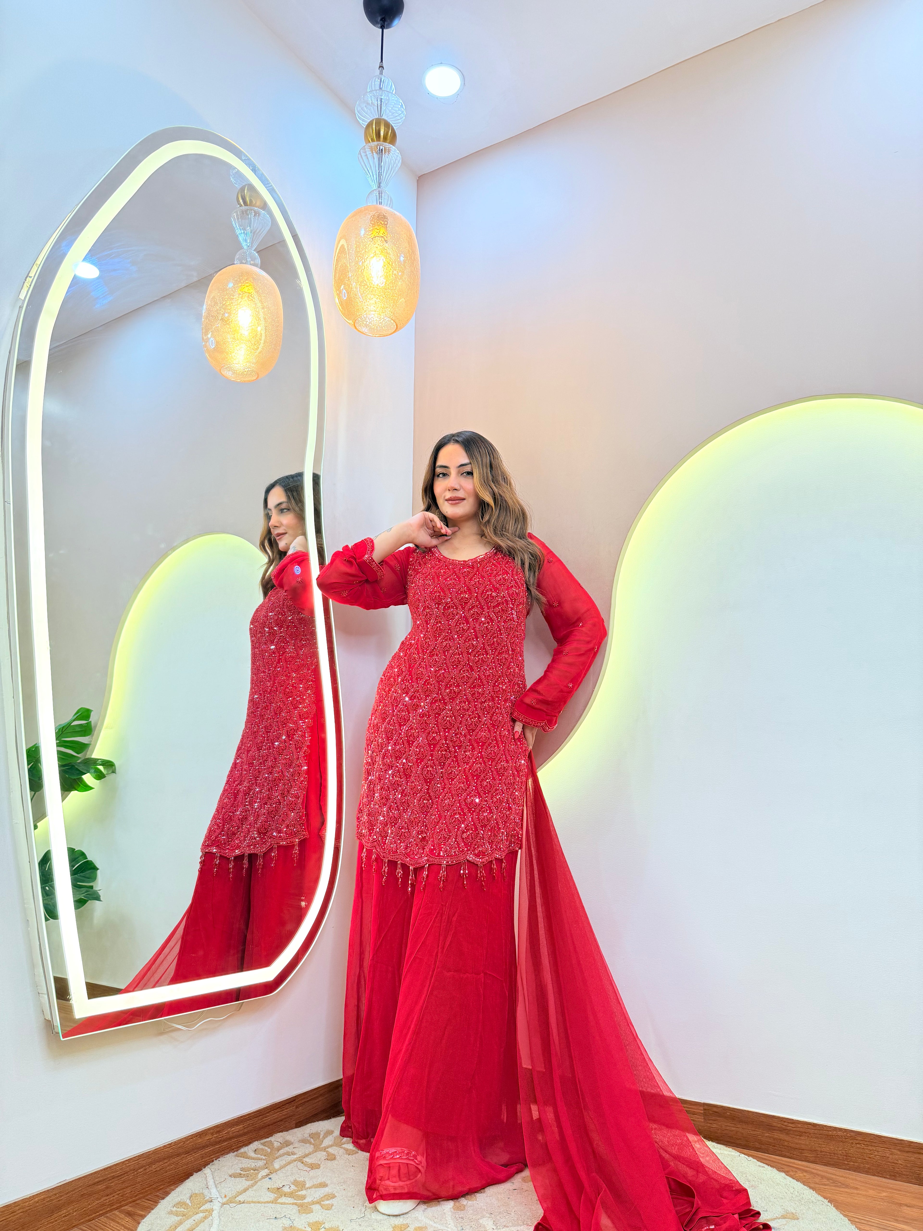 " GULZAAR" SHARARA SUIT