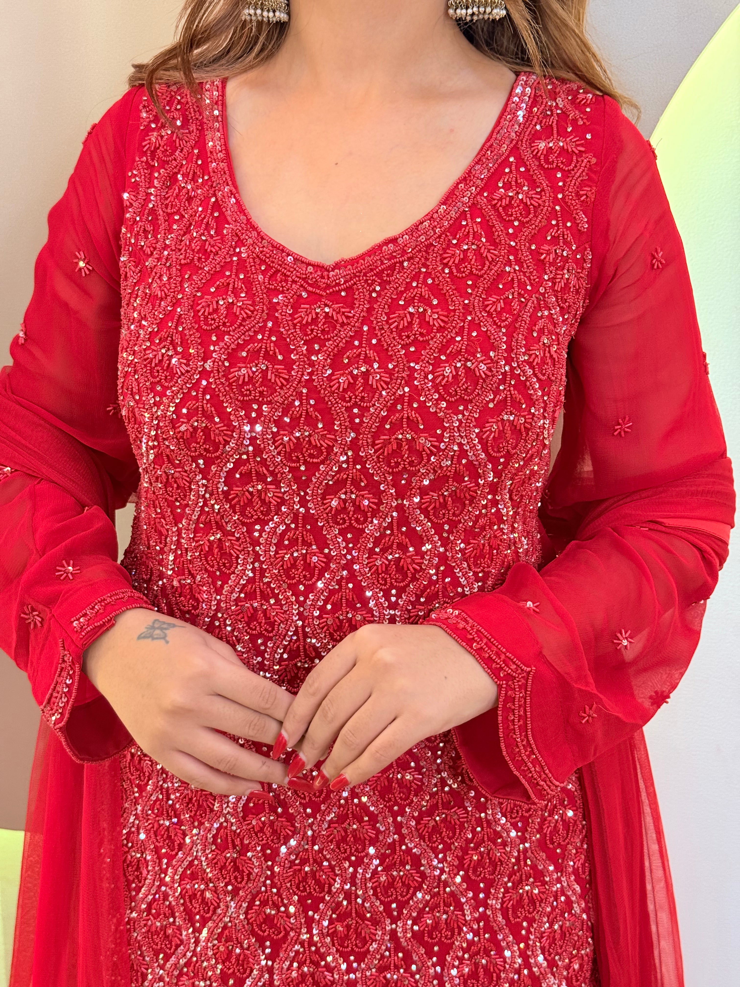 " GULZAAR" SHARARA SUIT