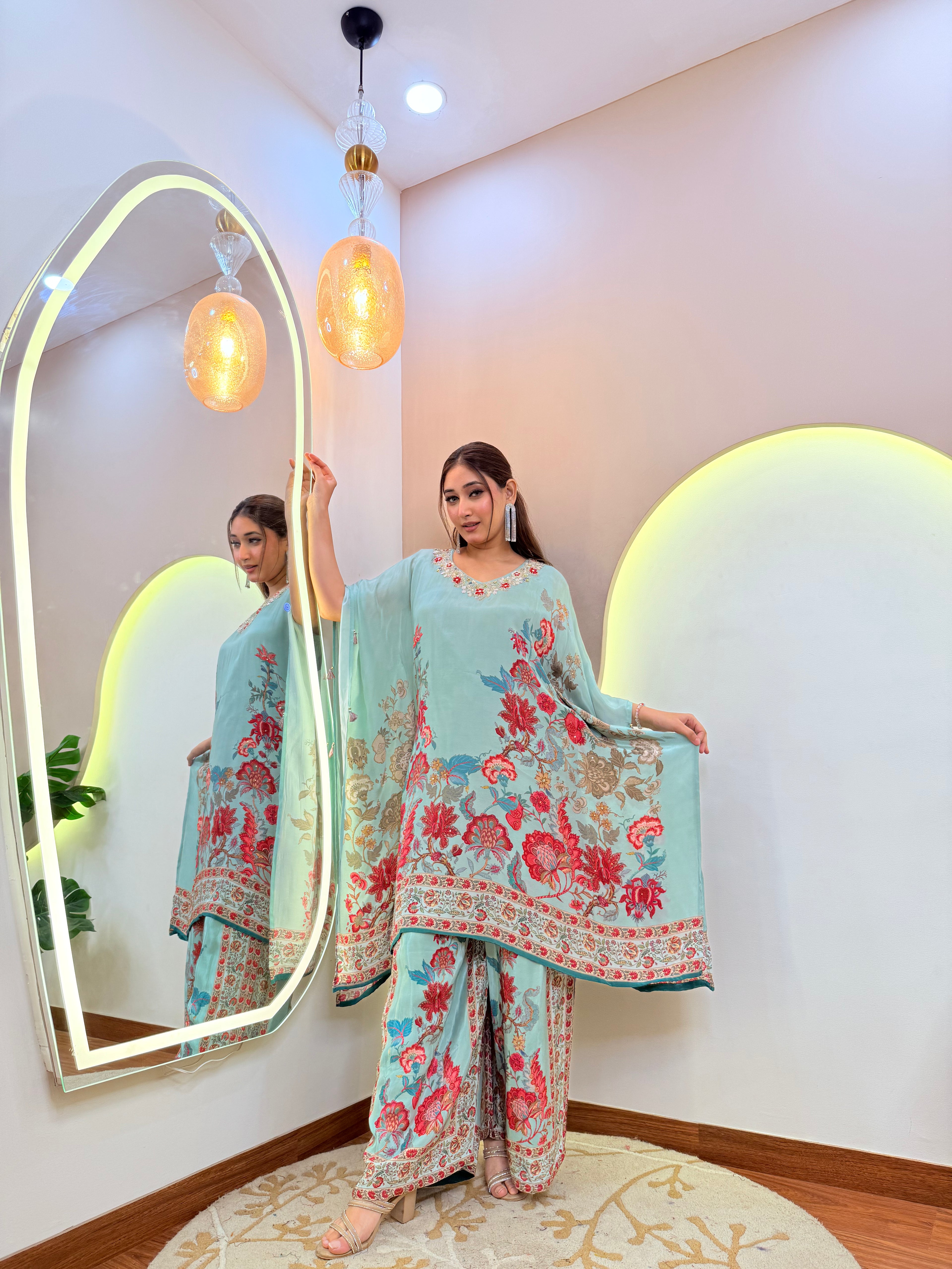 "SHAGUN" PARTY WEAR- KAFTAN