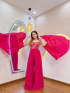 D763 SHARARA 3PC SUIT