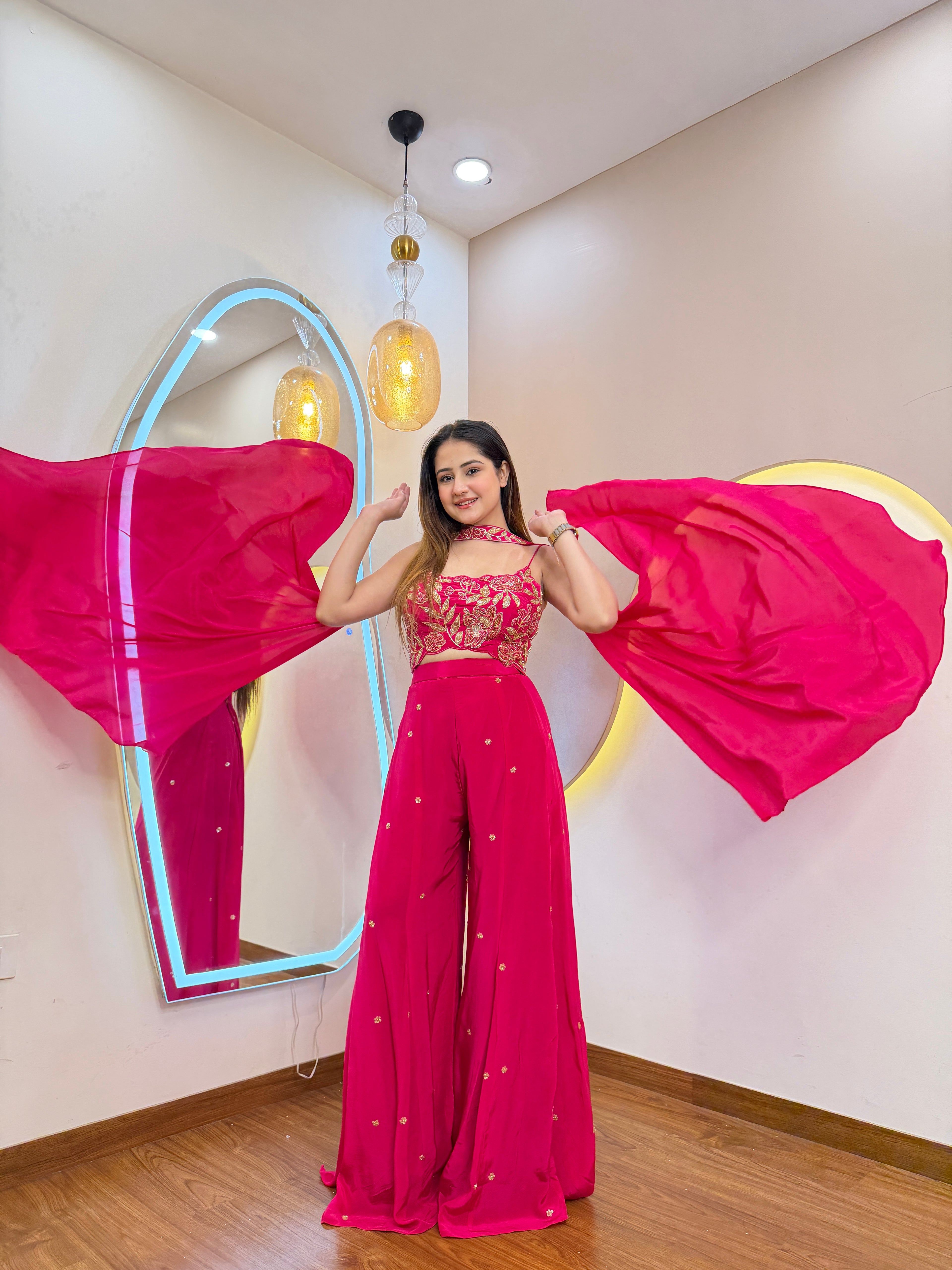 D763 SHARARA 3PC SUIT