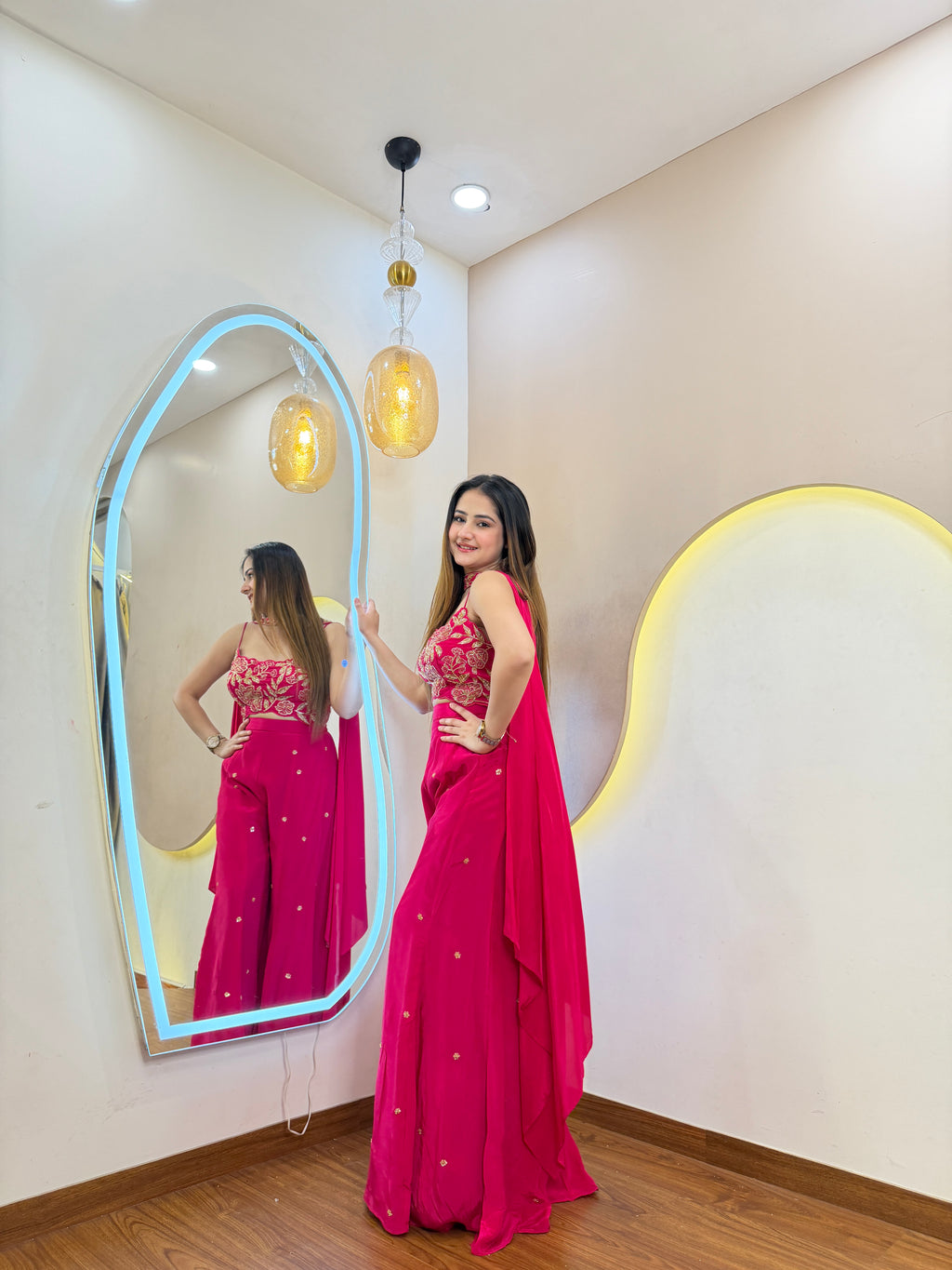 D763 SHARARA 3PC SUIT