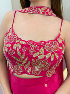 D763 SHARARA 3PC SUIT