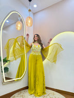 SHABANA CROP TOP SET