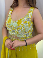 SHABANA CROP TOP SET