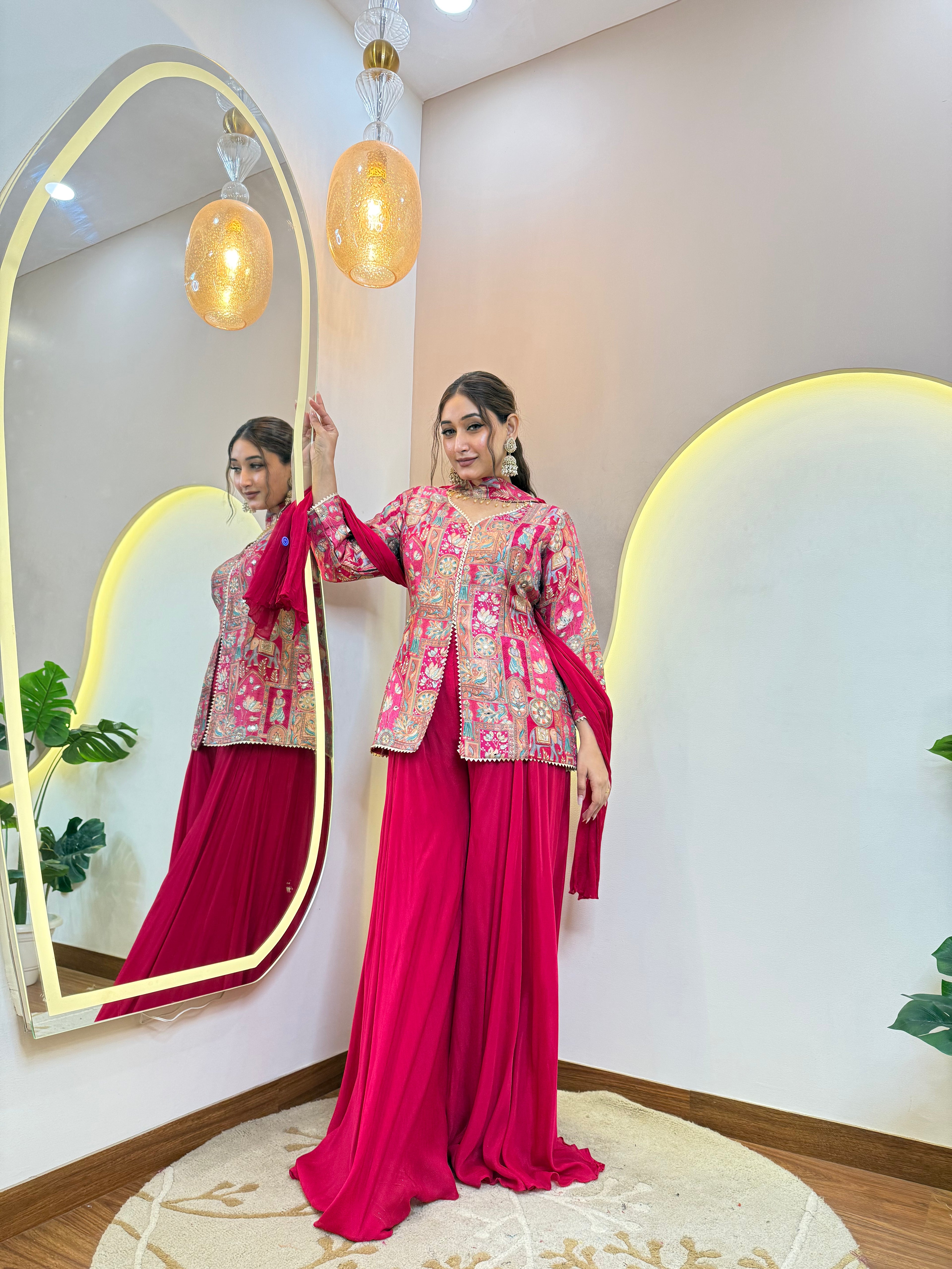 "LIYANA " PARTYWEAR SUIT