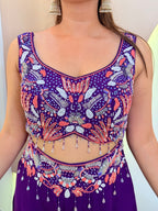 SHABANA CROP TOP SET