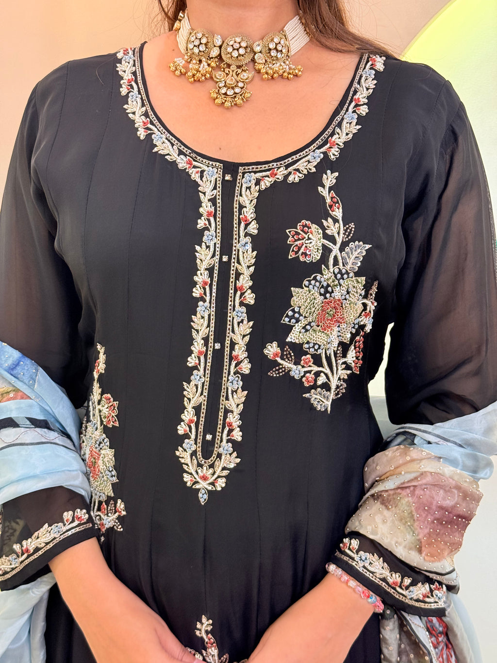 "FARIDA" PARTYWEAR SUIT