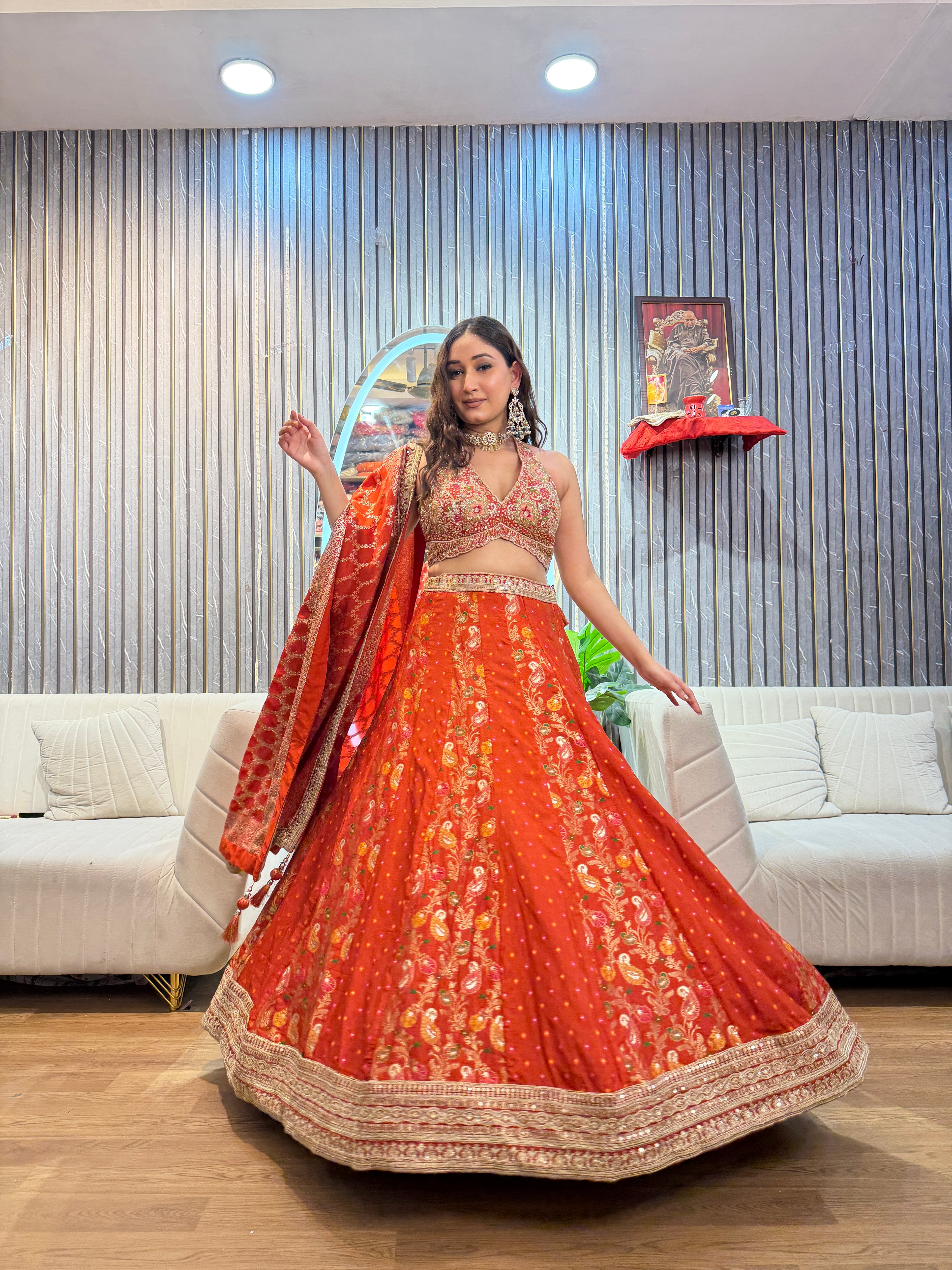 partywear lehnga