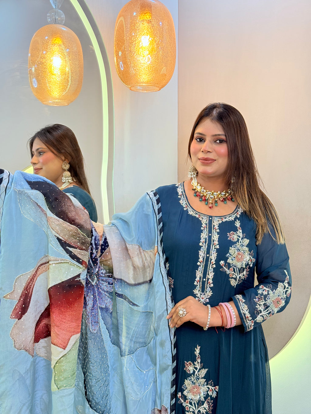 "FARIDA" PARTYWEAR SUIT