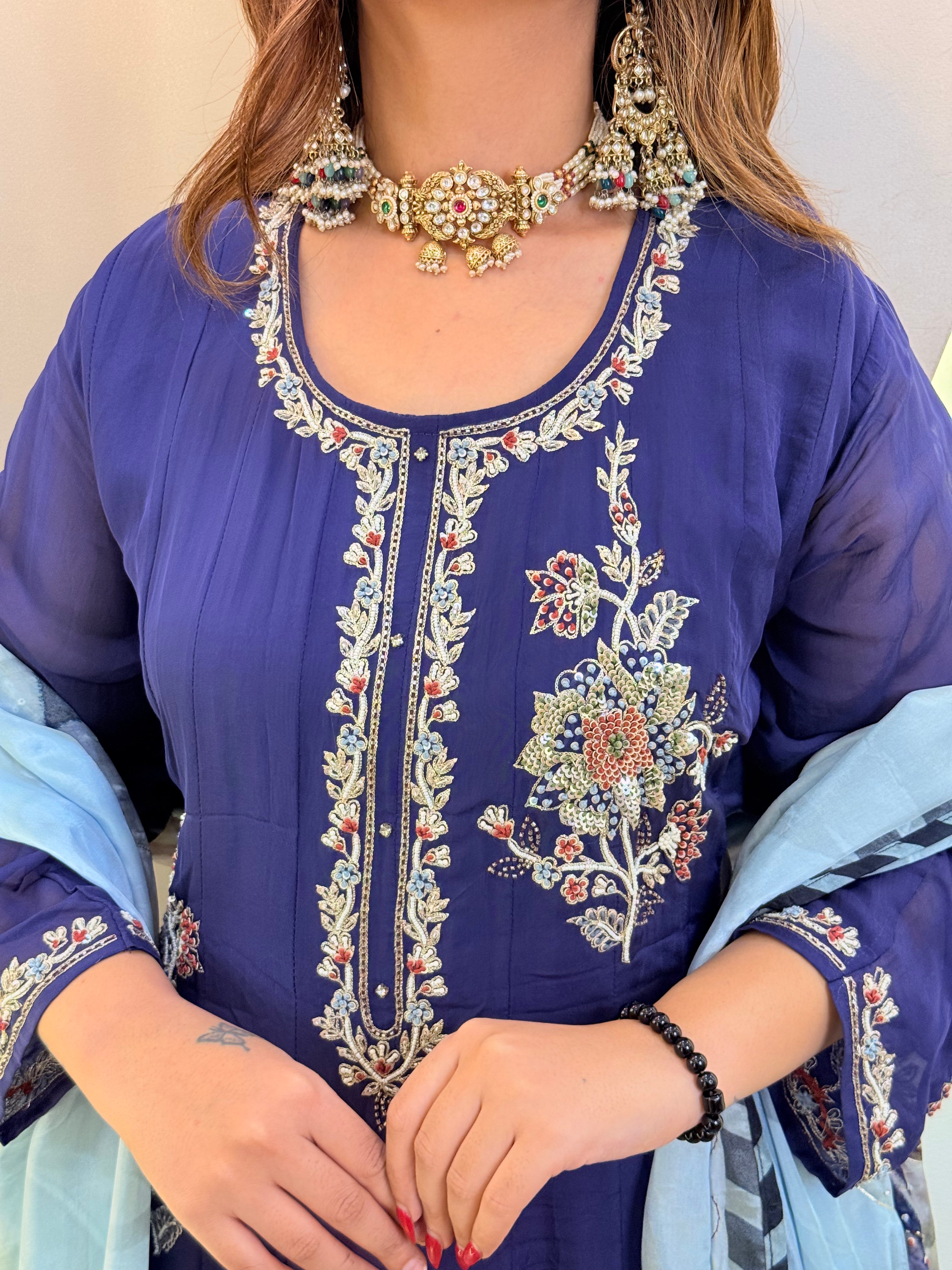 "FARIDA" PARTYWEAR SUIT