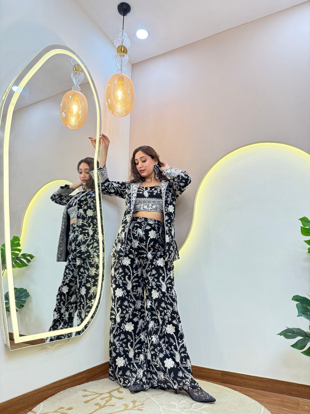 "JANNAH"  CORD SET JECKET STYLE