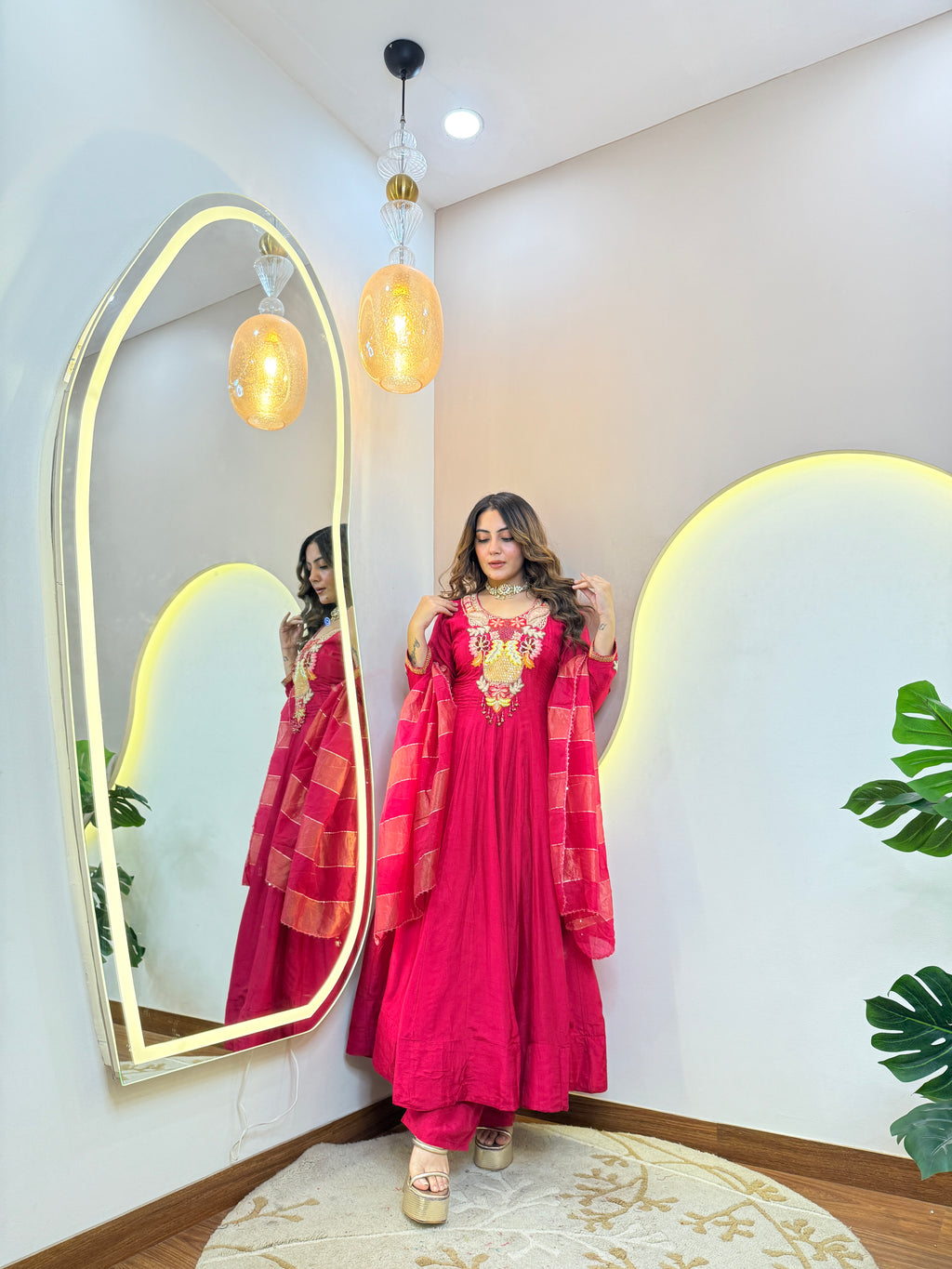 ANARKALI PANT SUIT OUTFIT  GOWN