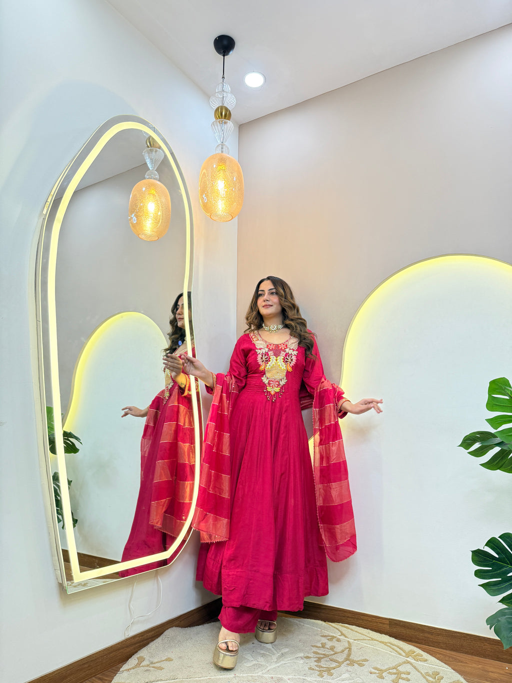ANARKALI PANT SUIT OUTFIT  GOWN