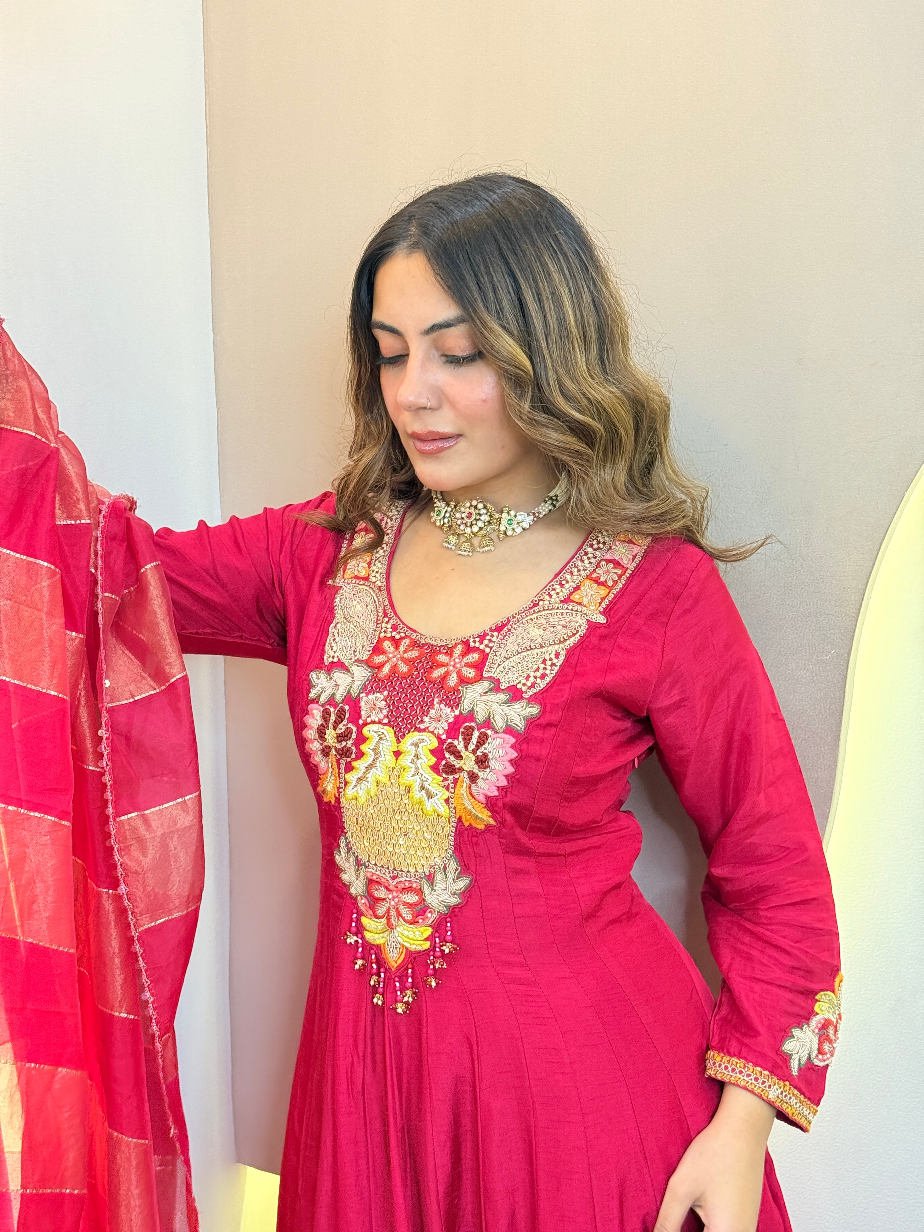 ANARKALI PANT SUIT OUTFIT  GOWN