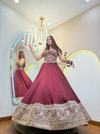 D615  Crop top skirt