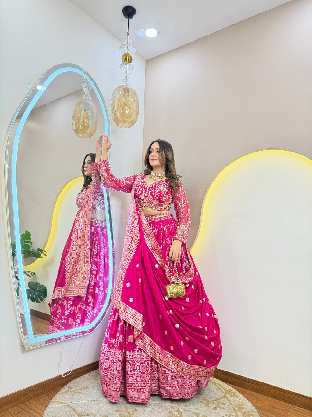 D154  CROP TOP SKIRT