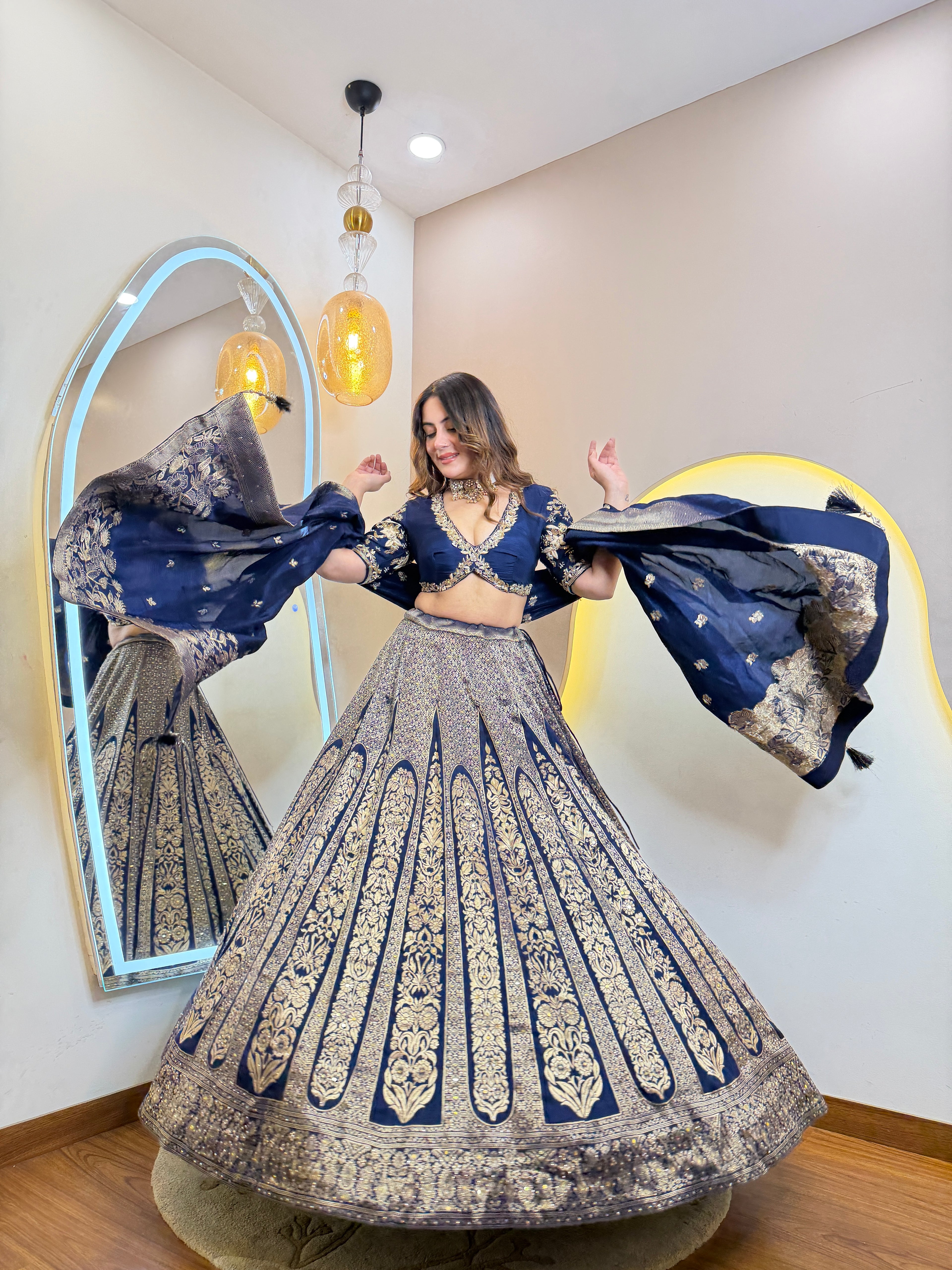 partywear lehnga