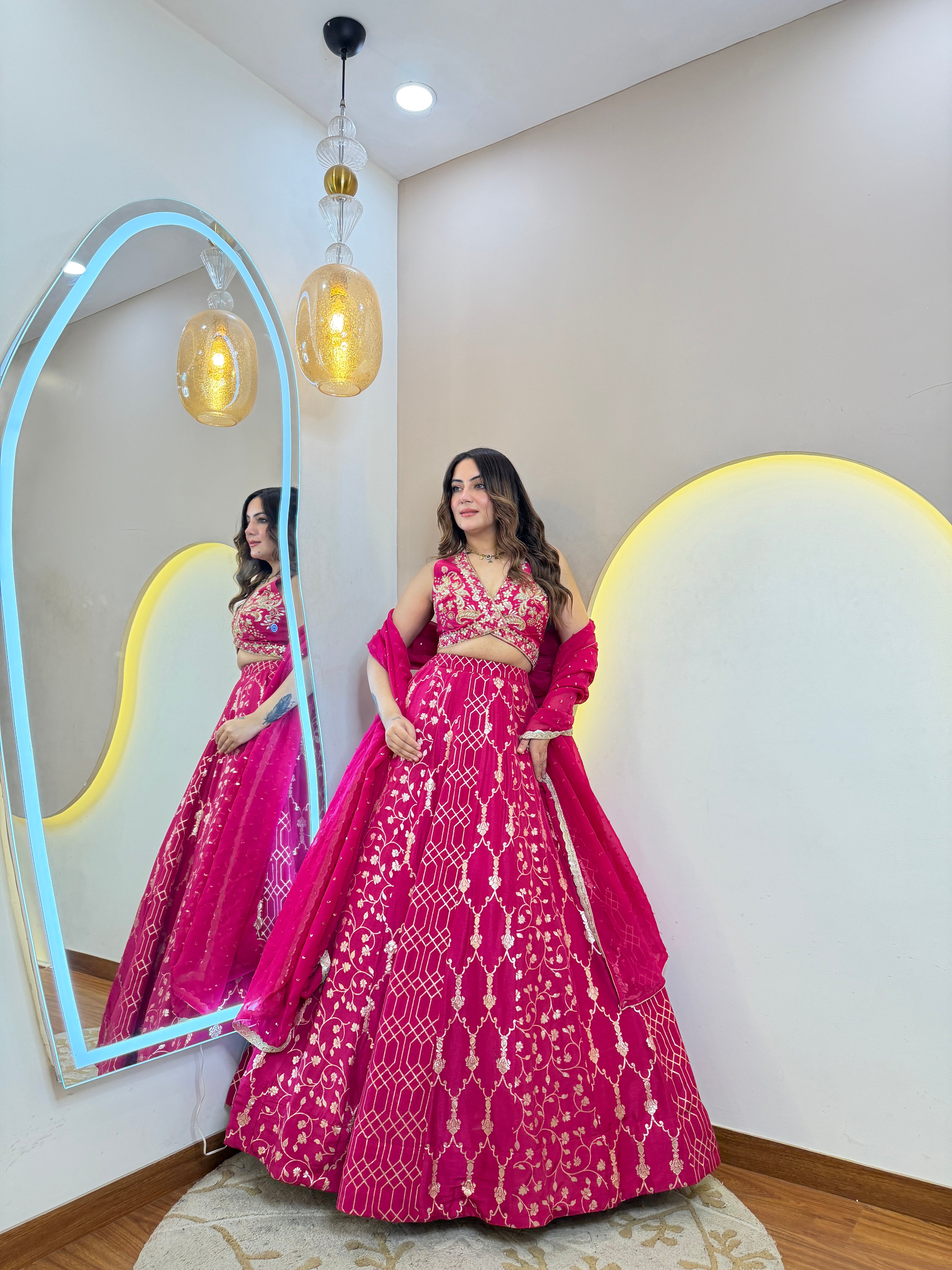 partywear lehnga