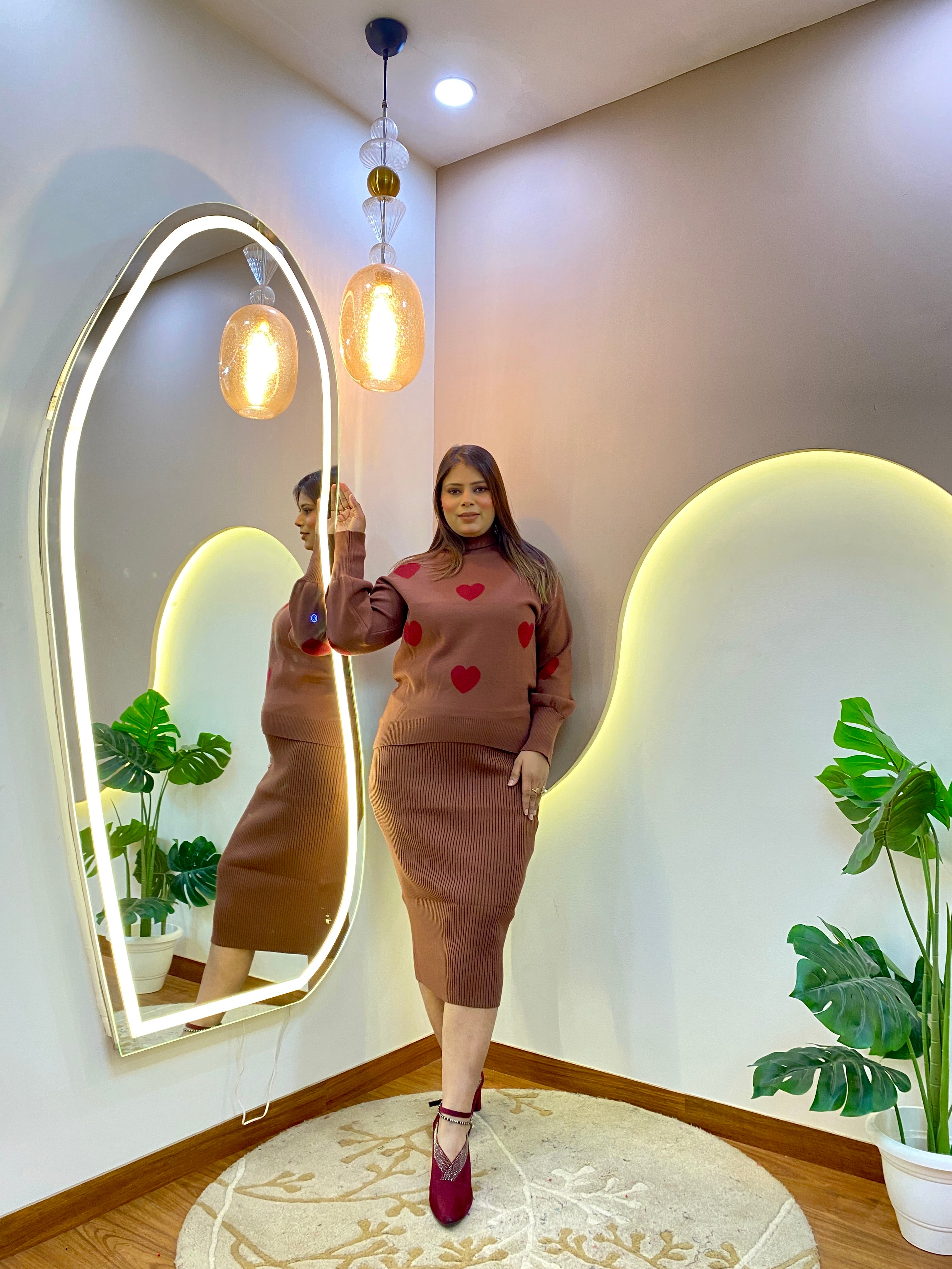 LATIFA  WESTERN DRESS