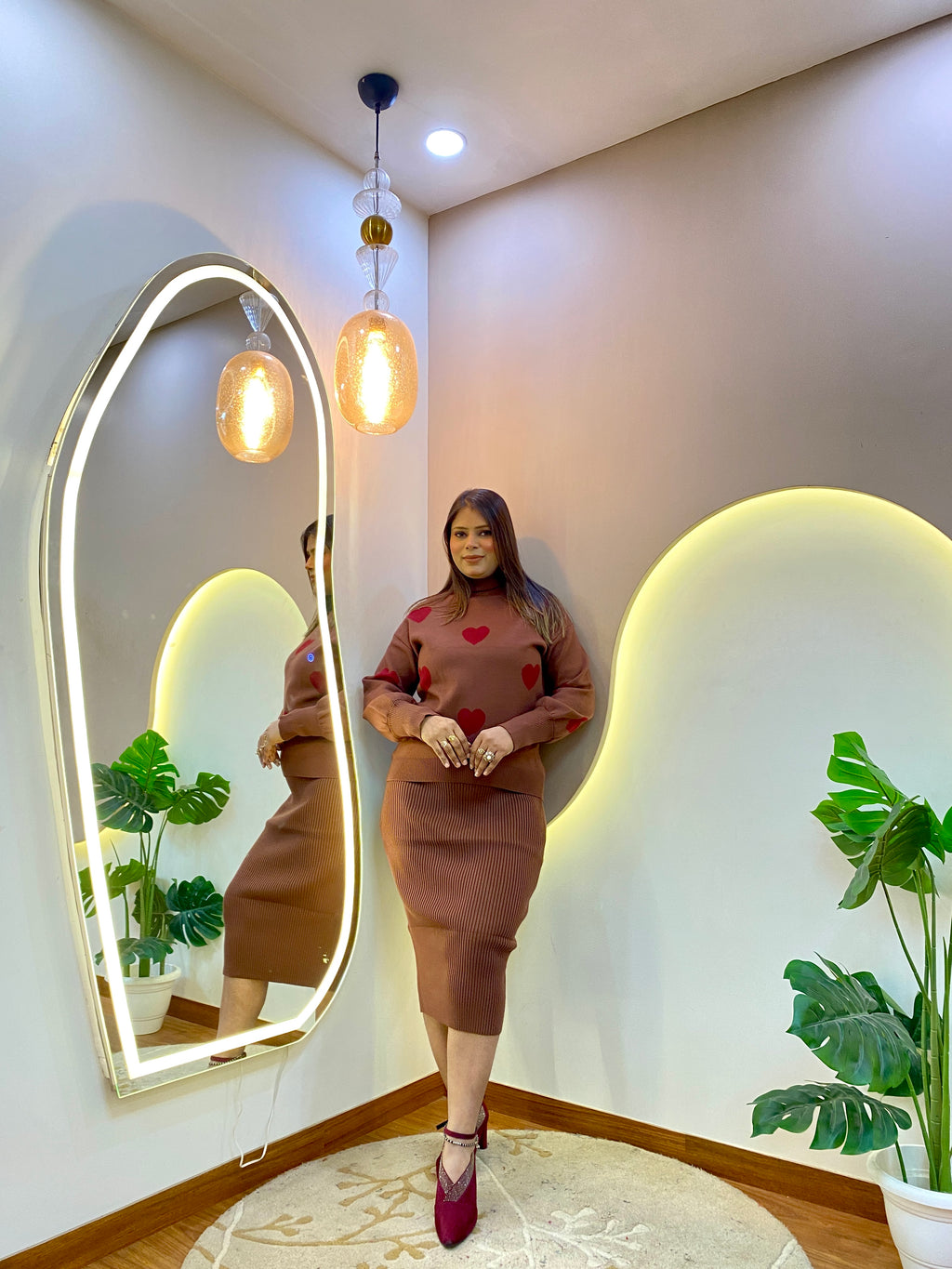 LATIFA  WESTERN DRESS