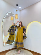 D794  ANARKALI PANT SUIT OUTFIT  GOWN