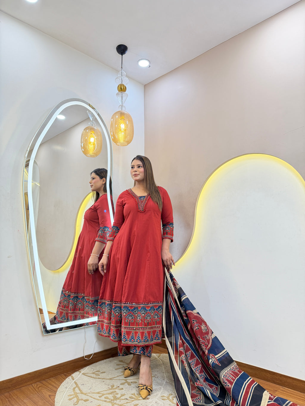 D794  ANARKALI PANT SUIT OUTFIT  GOWN