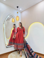 D794  ANARKALI PANT SUIT OUTFIT  GOWN