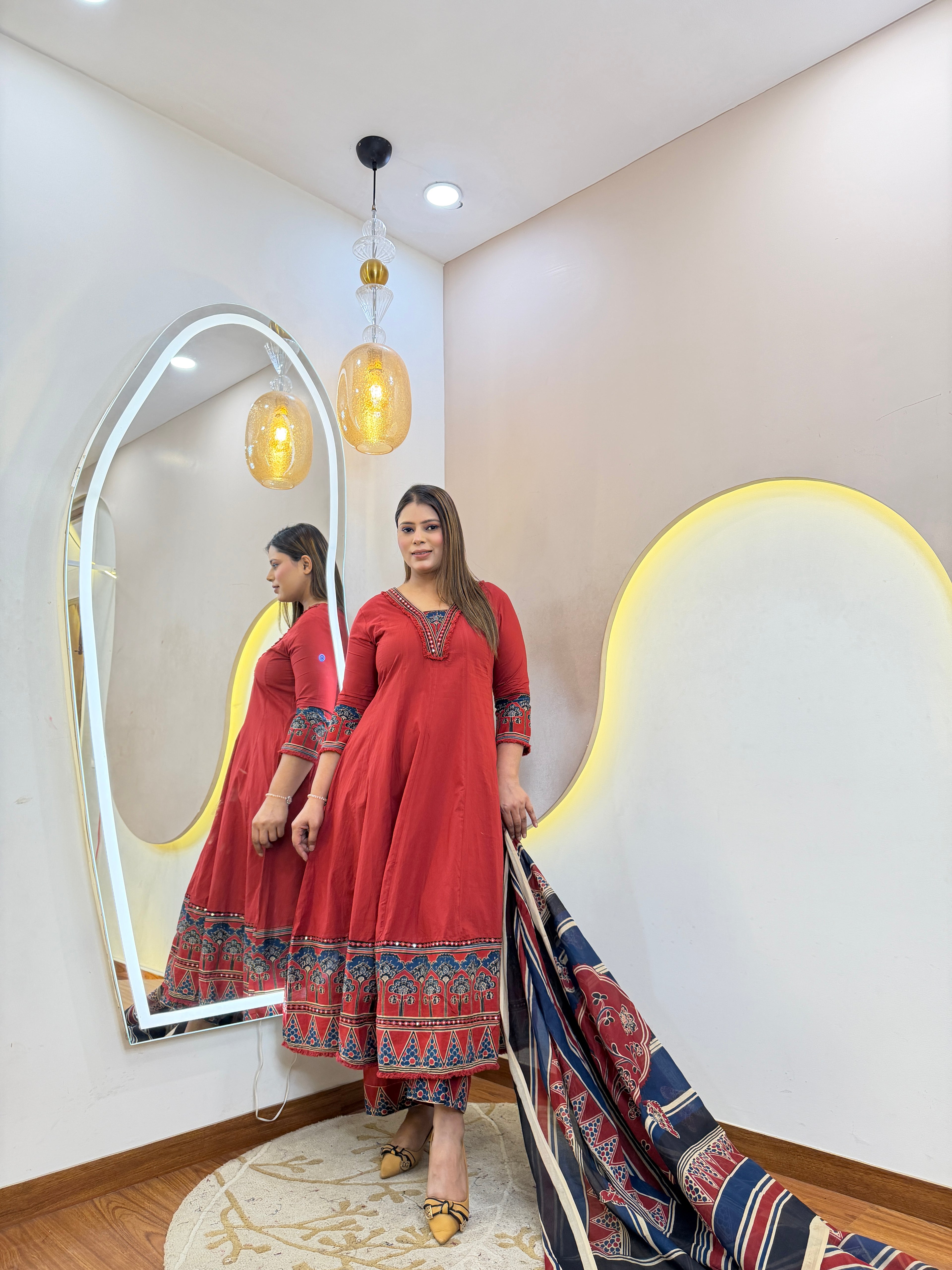 D794  ANARKALI PANT SUIT OUTFIT  GOWN