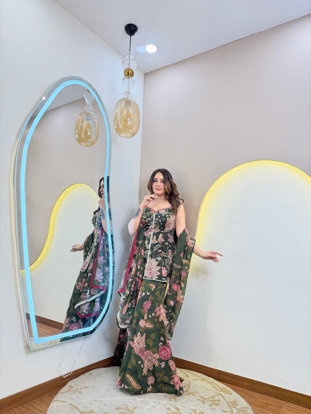 D170 SHARARA SUIT