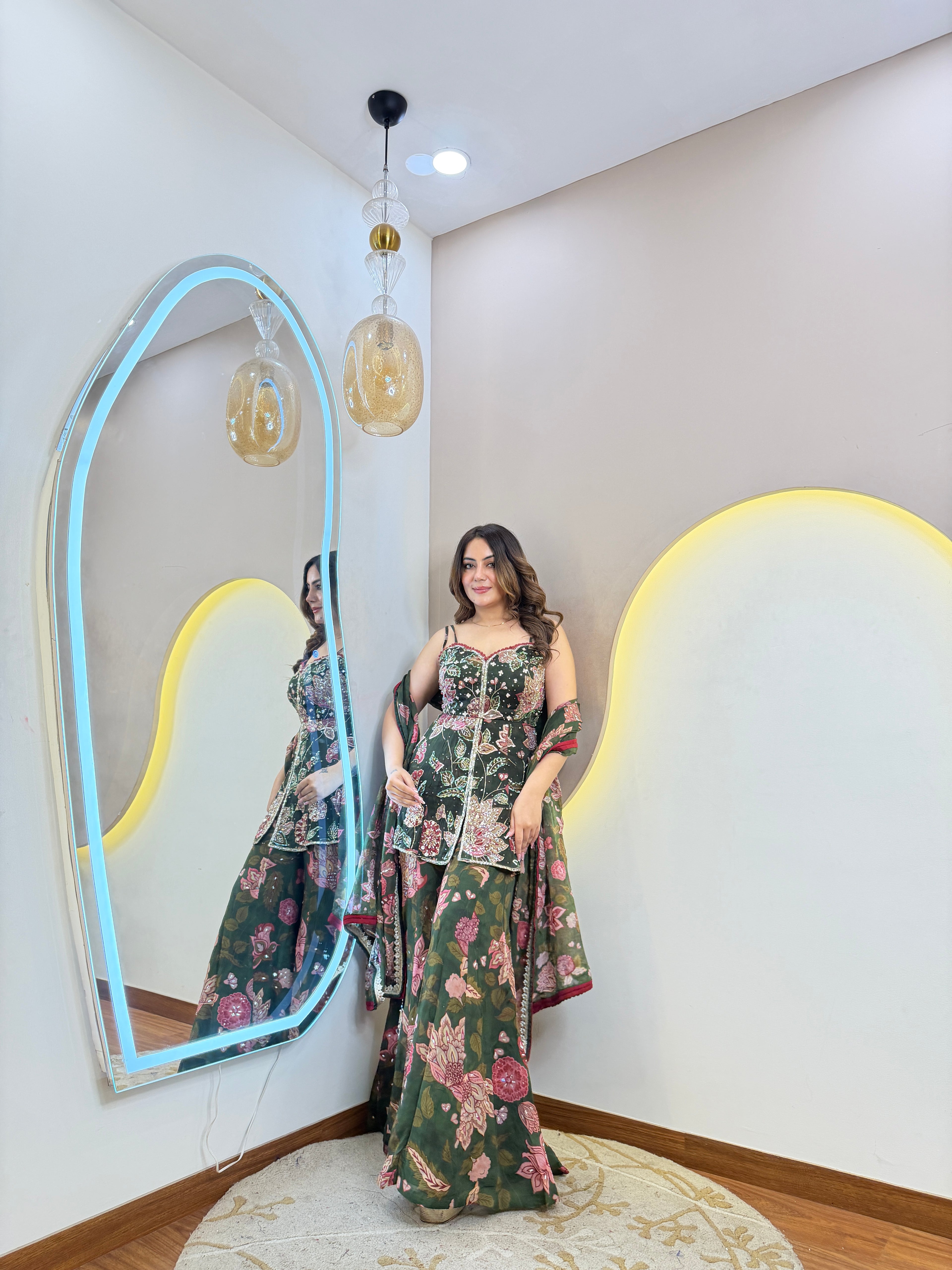 D170 SHARARA SUIT