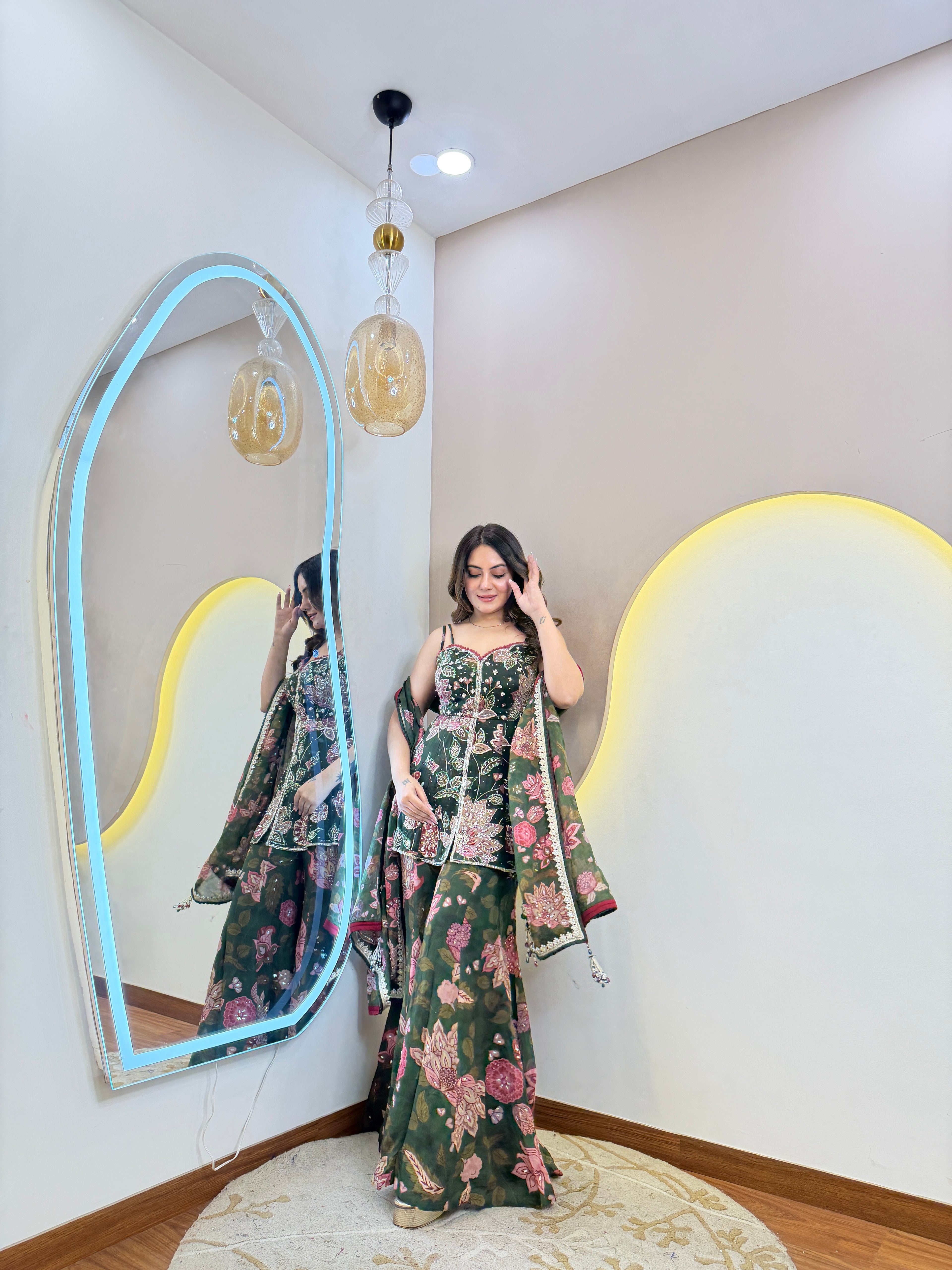 D170 SHARARA SUIT