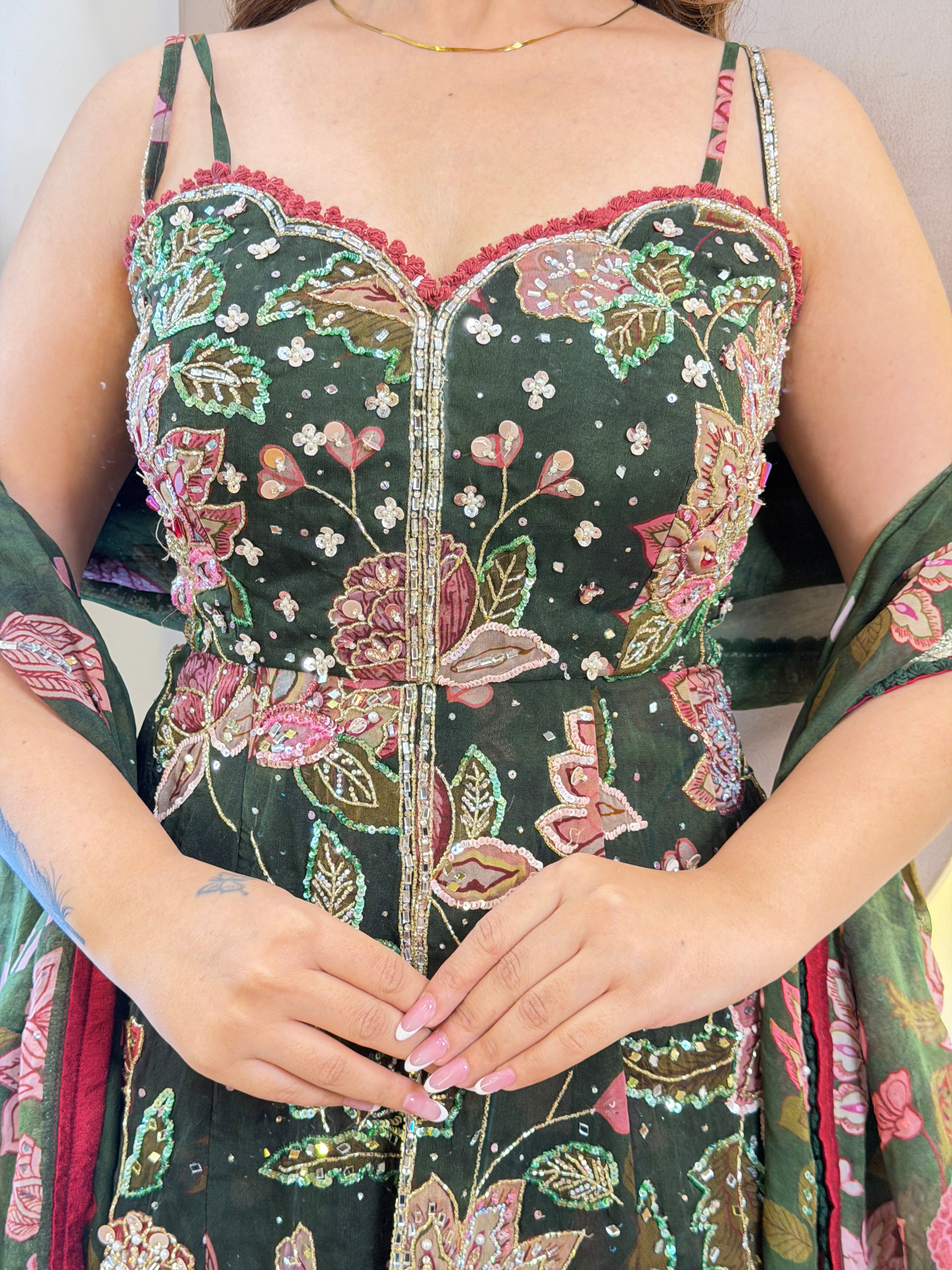 D170 SHARARA SUIT