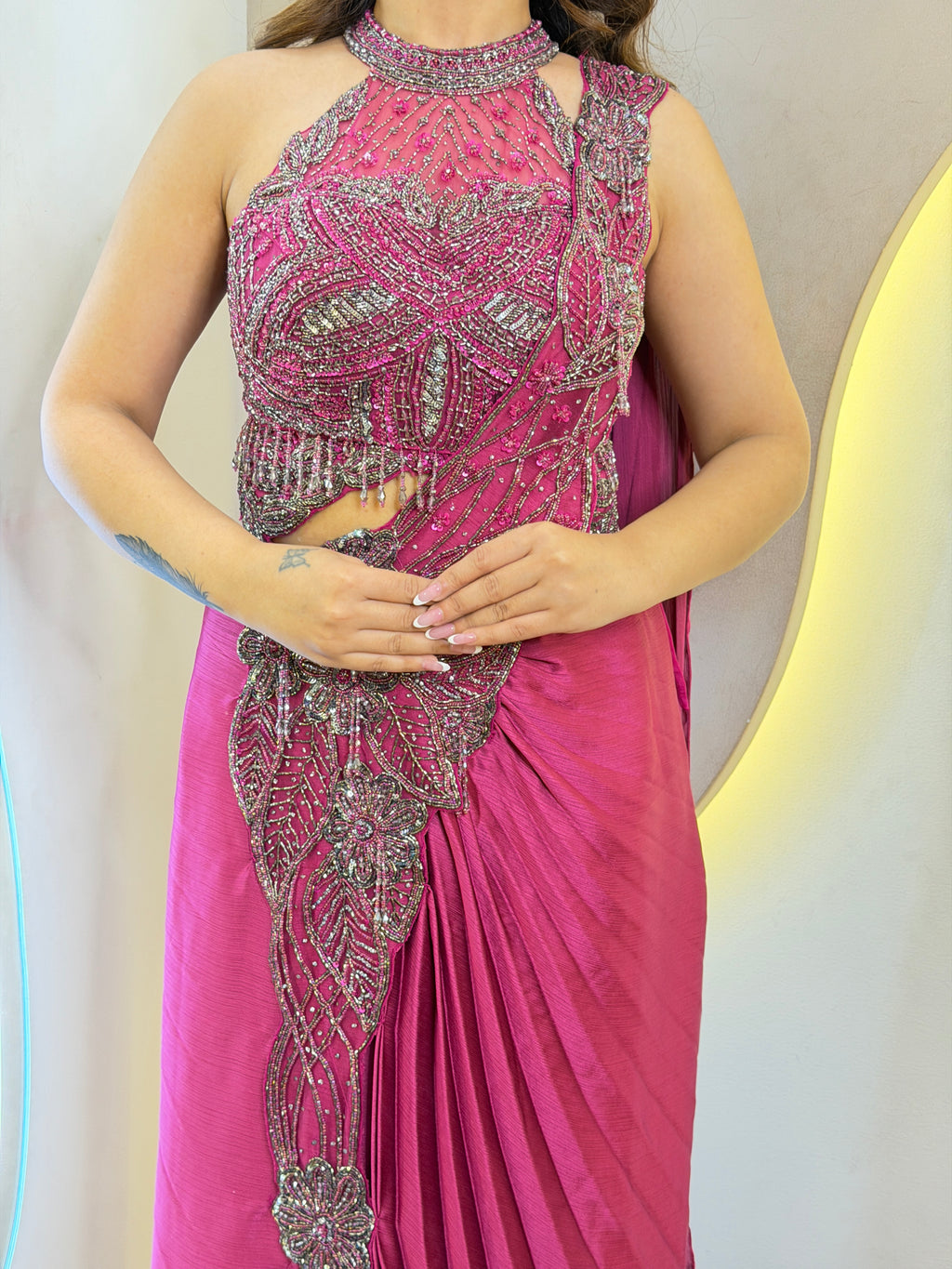 C57 DRAPE SAREE